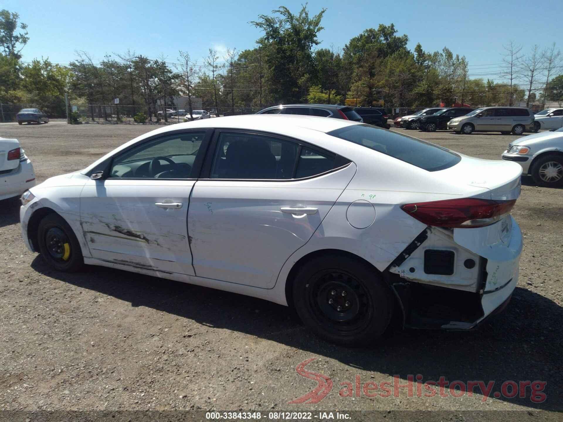 5NPD74LF9JH261796 2018 HYUNDAI ELANTRA