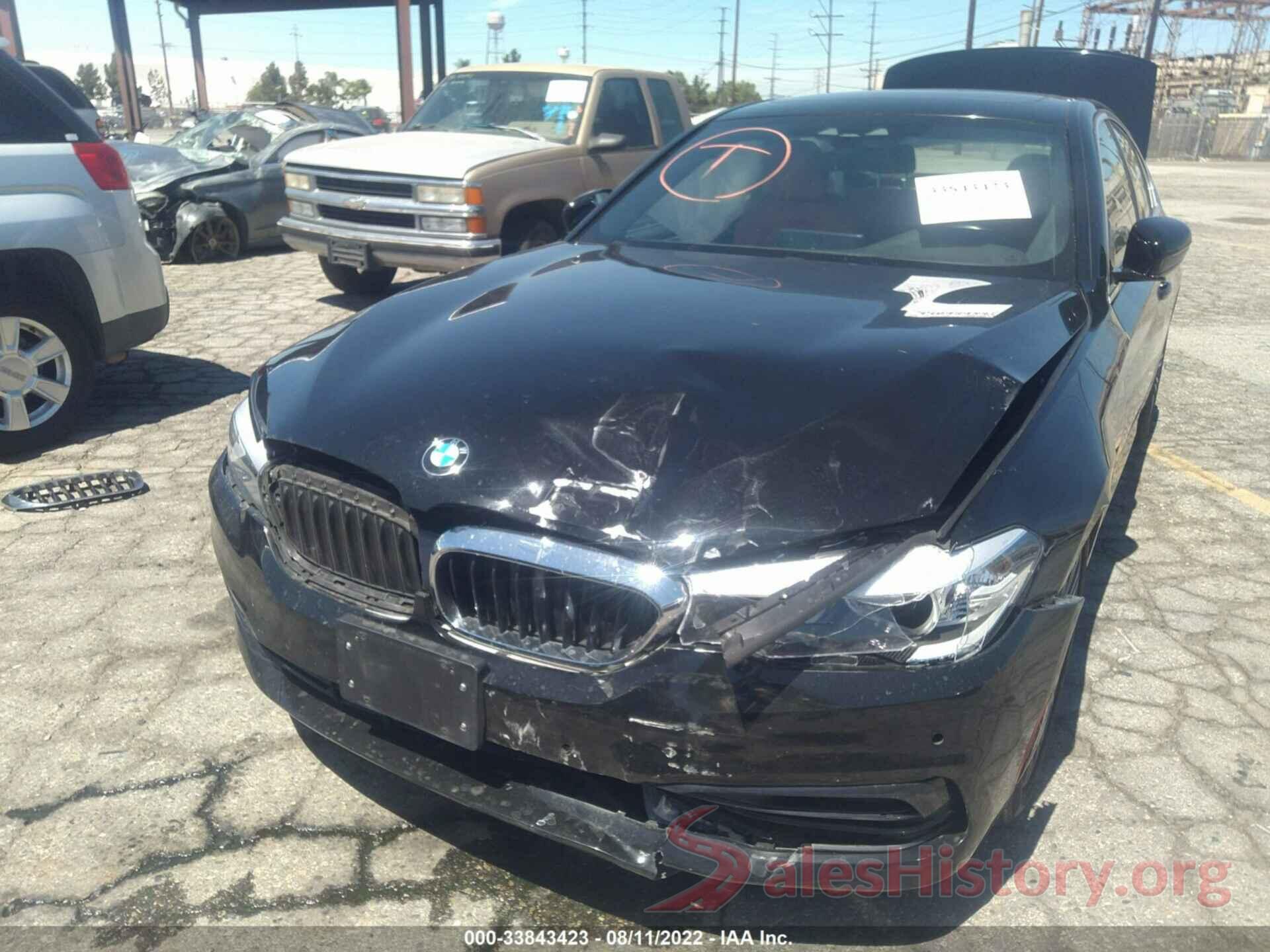 WBAJA5C57KBX88219 2019 BMW 5 SERIES