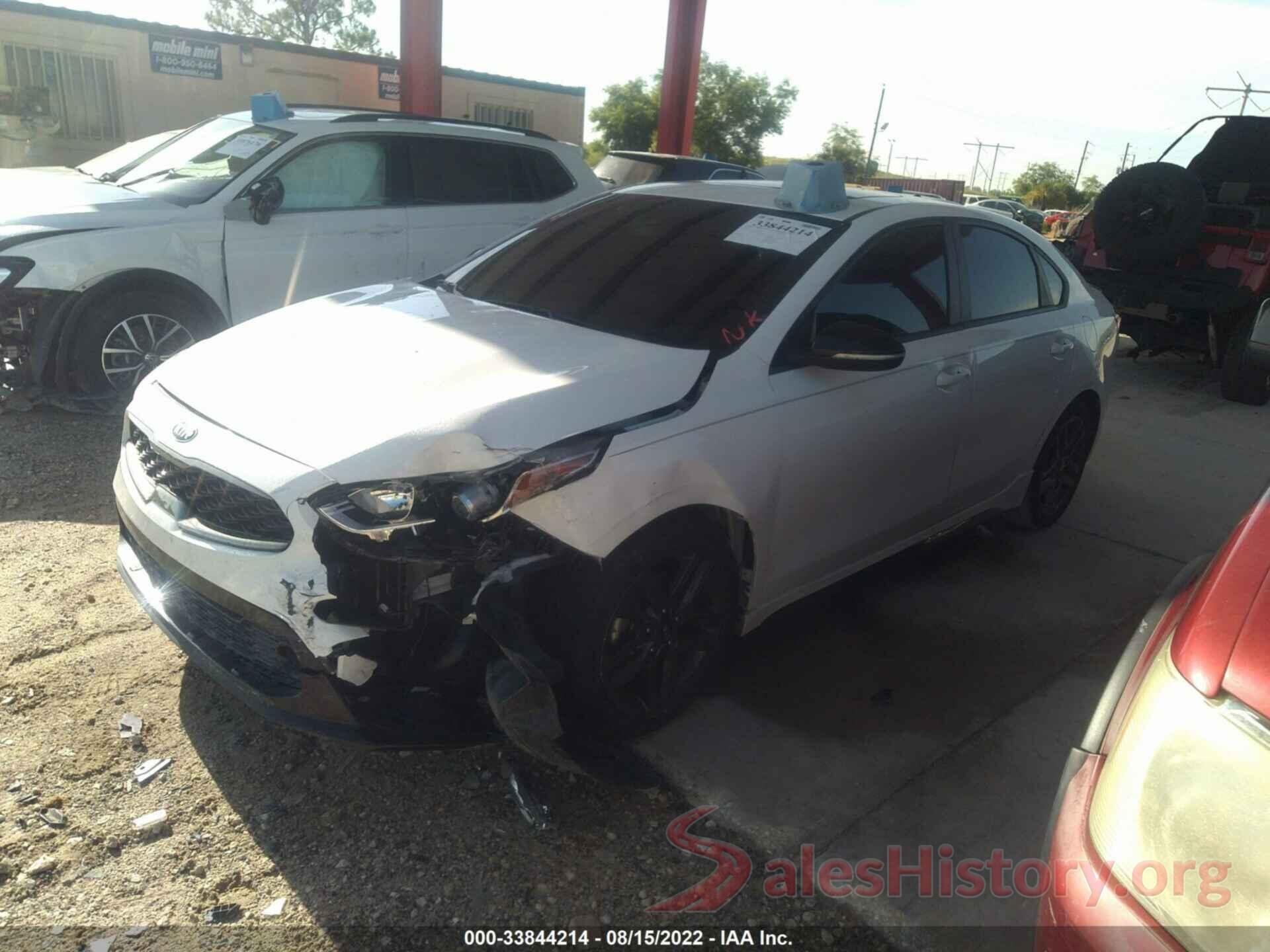 3KPF34AD1LE141827 2020 KIA FORTE