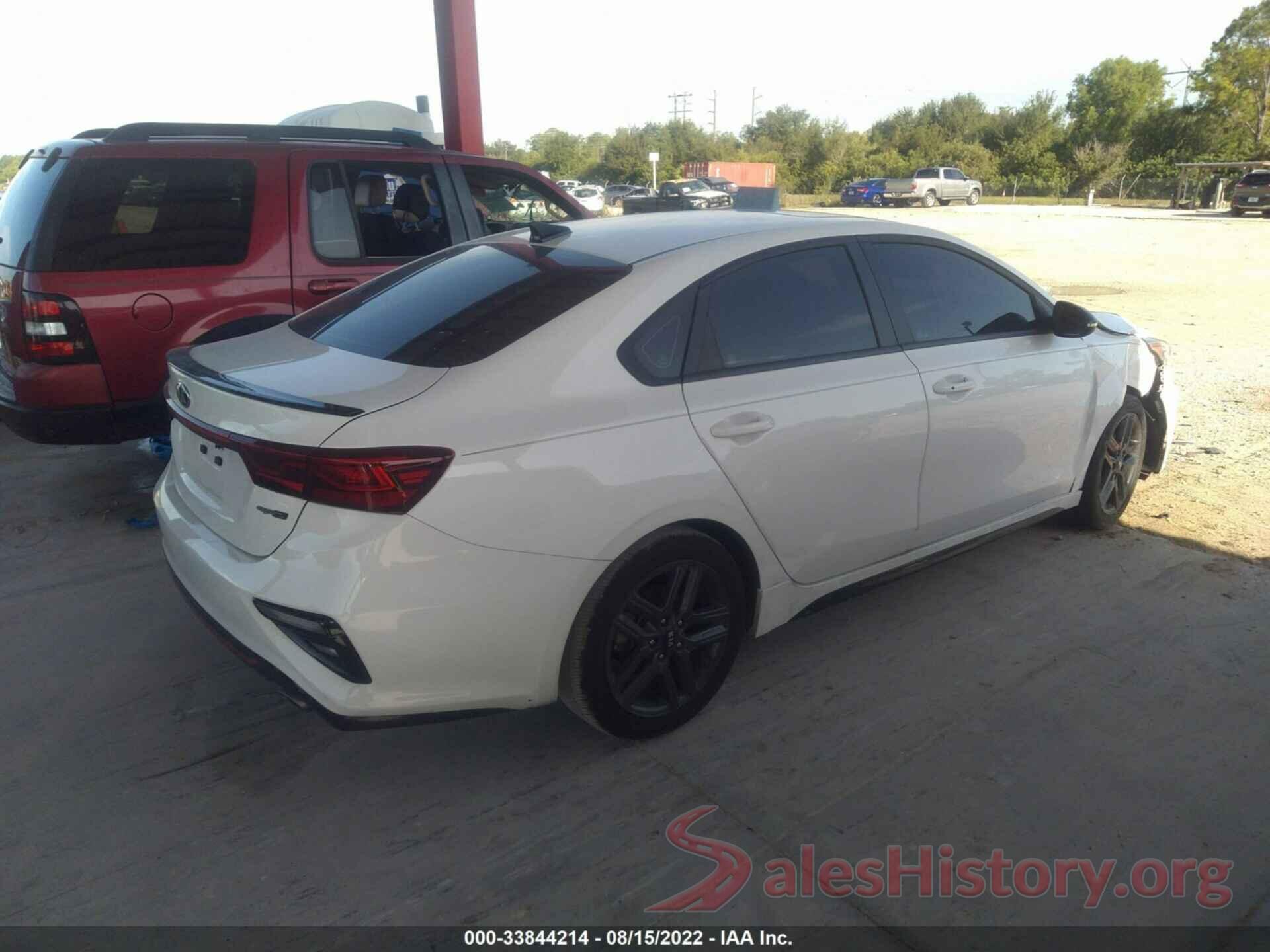 3KPF34AD1LE141827 2020 KIA FORTE