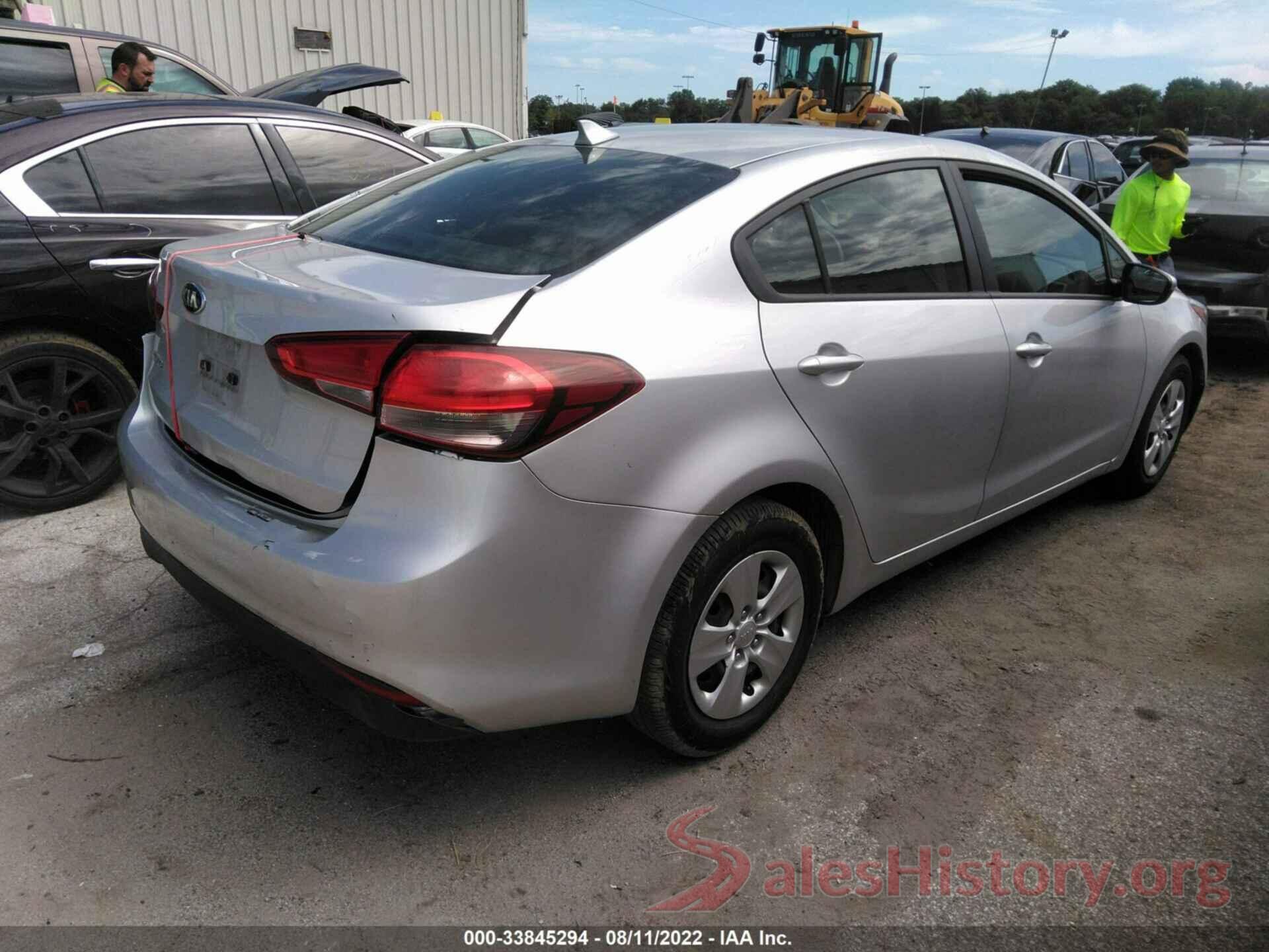 3KPFK4A76HE038505 2017 KIA FORTE