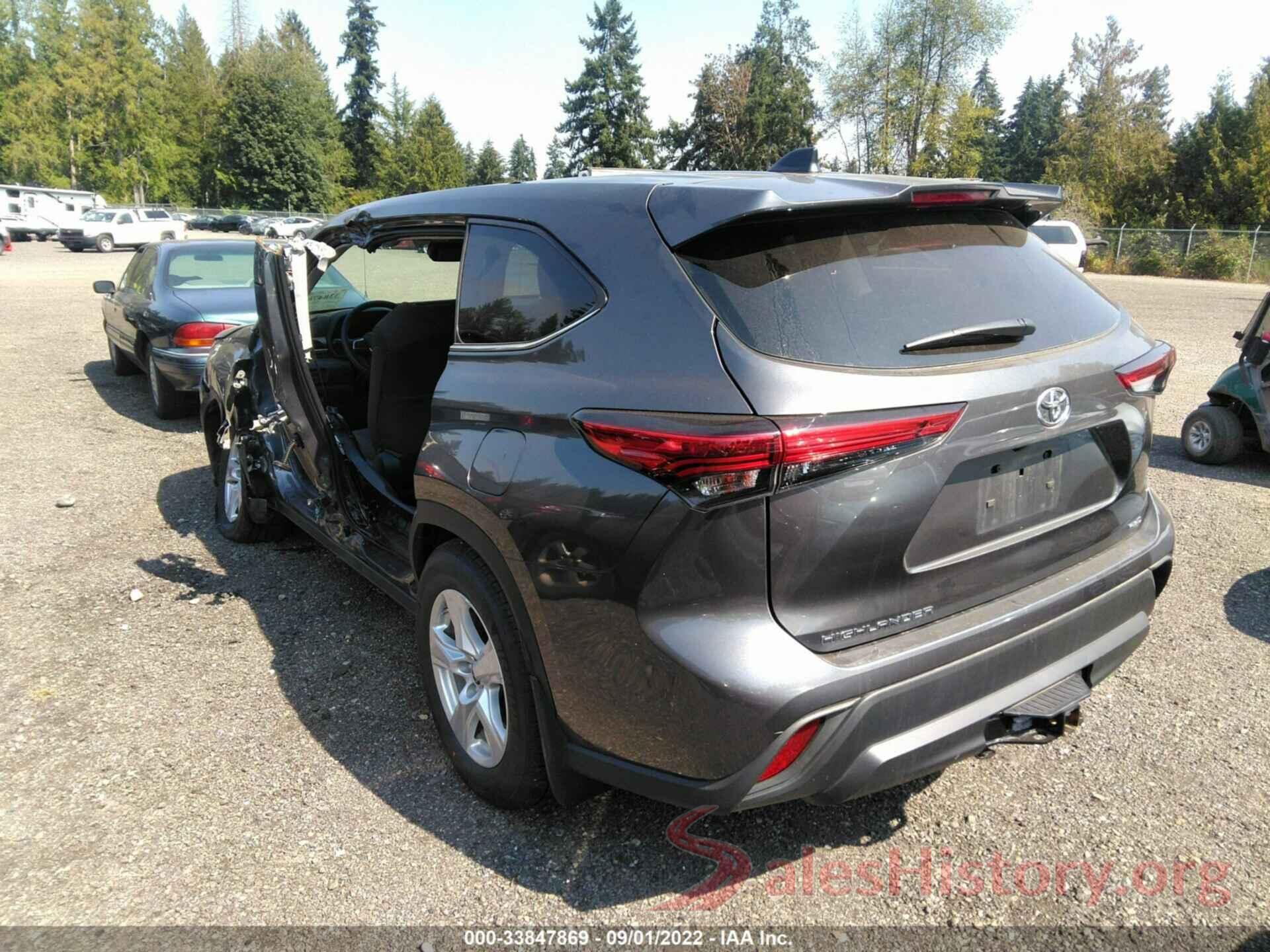 5TDCZRBH6NS167994 2022 TOYOTA HIGHLANDER