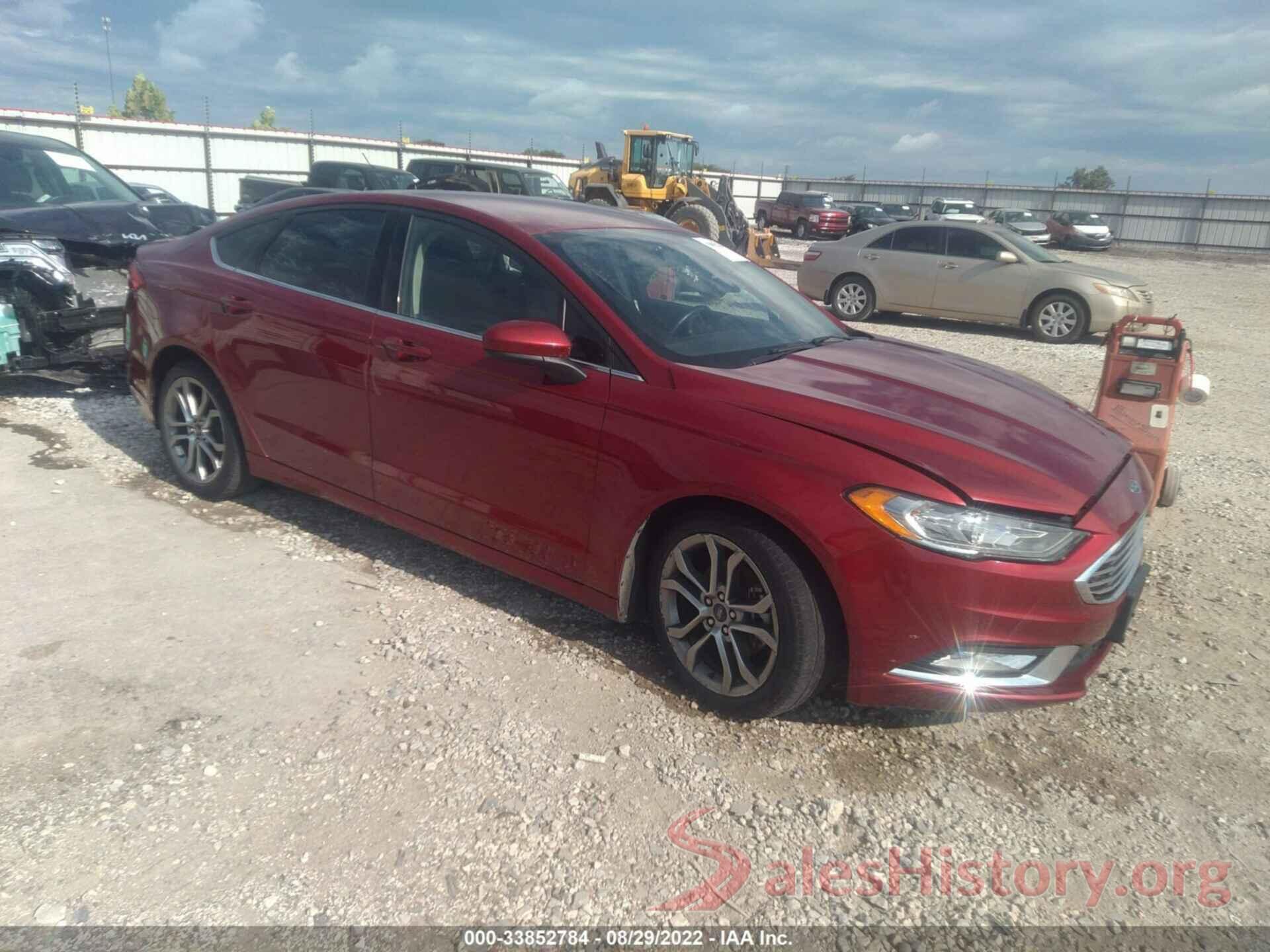 3FA6P0HD7HR312122 2017 FORD FUSION