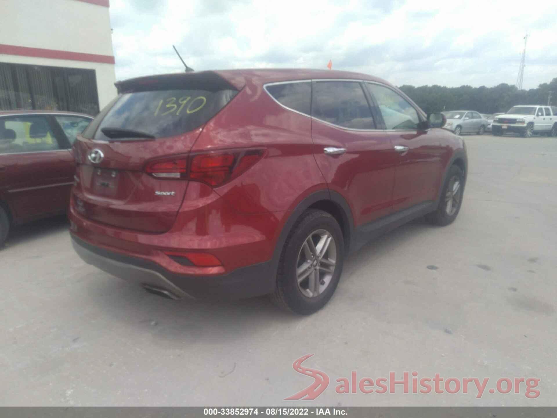 5XYZT3LB1JG541390 2018 HYUNDAI SANTA FE SPORT