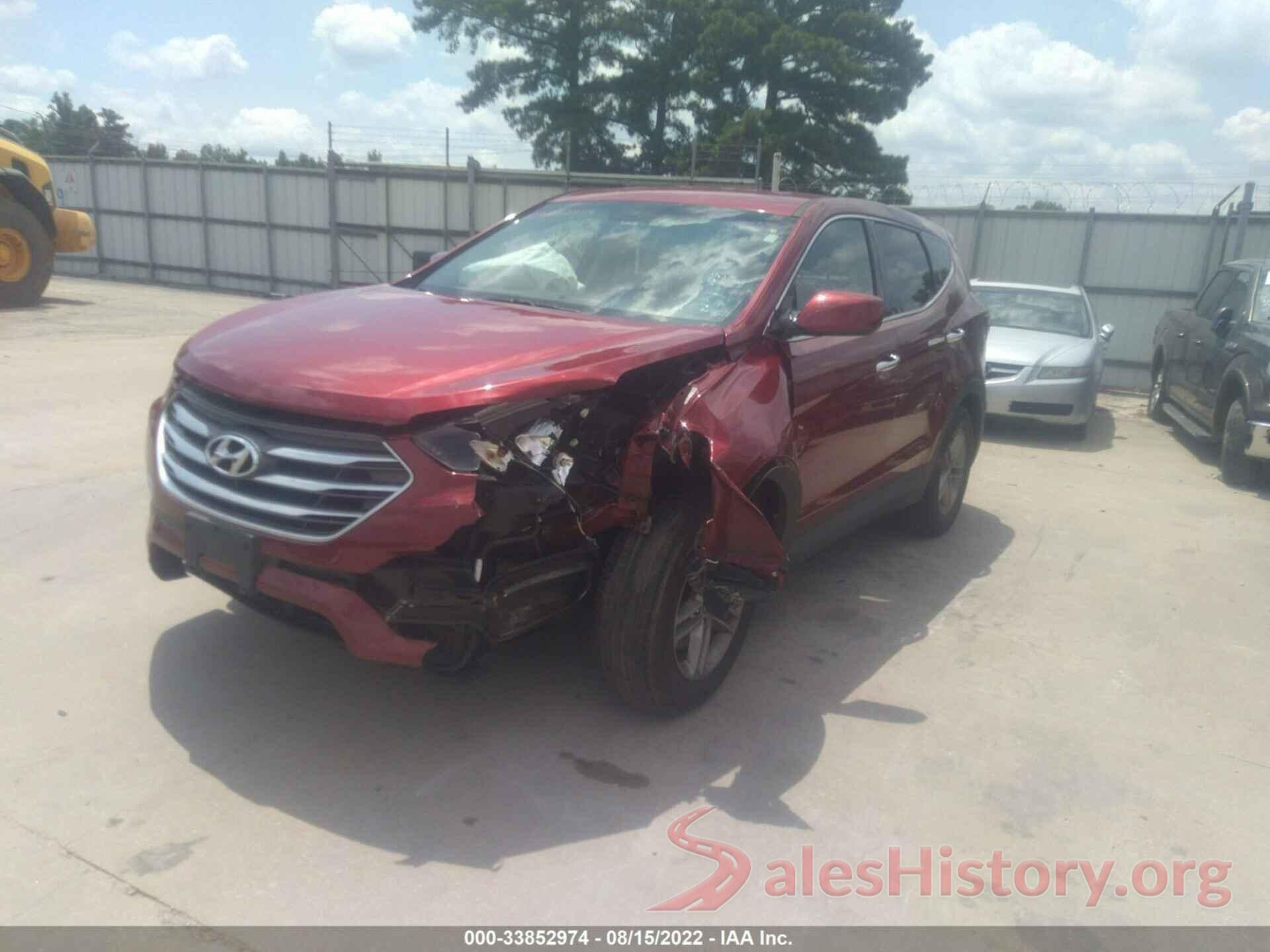 5XYZT3LB1JG541390 2018 HYUNDAI SANTA FE SPORT