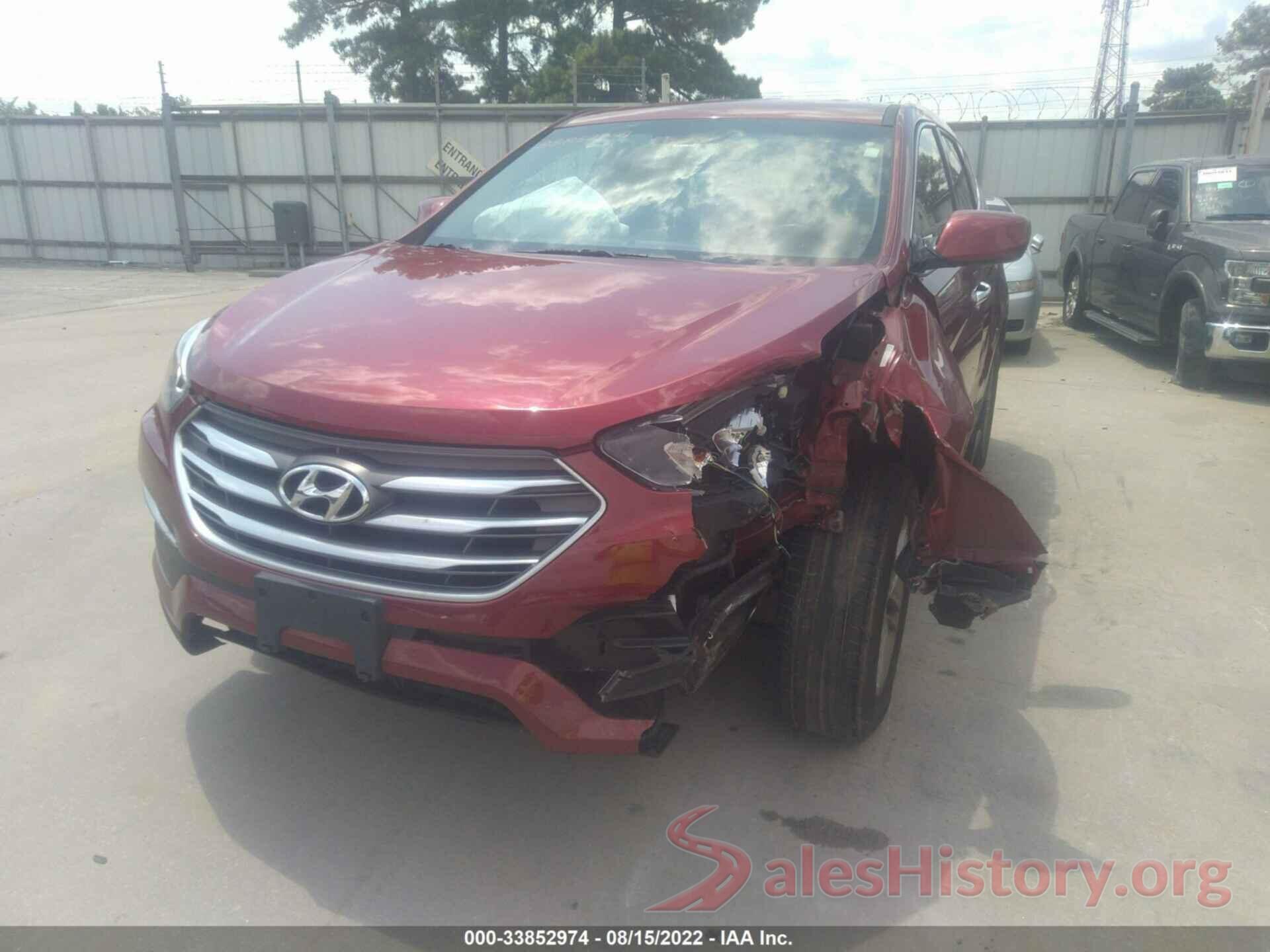 5XYZT3LB1JG541390 2018 HYUNDAI SANTA FE SPORT