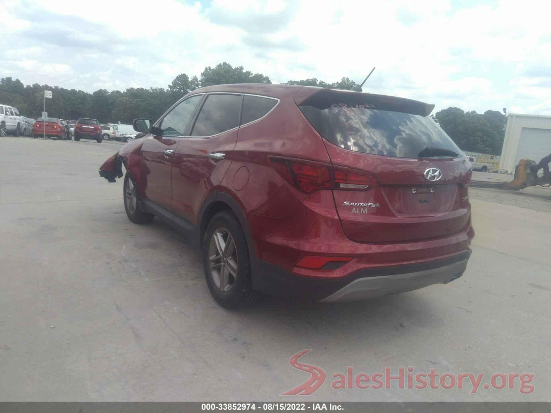 5XYZT3LB1JG541390 2018 HYUNDAI SANTA FE SPORT