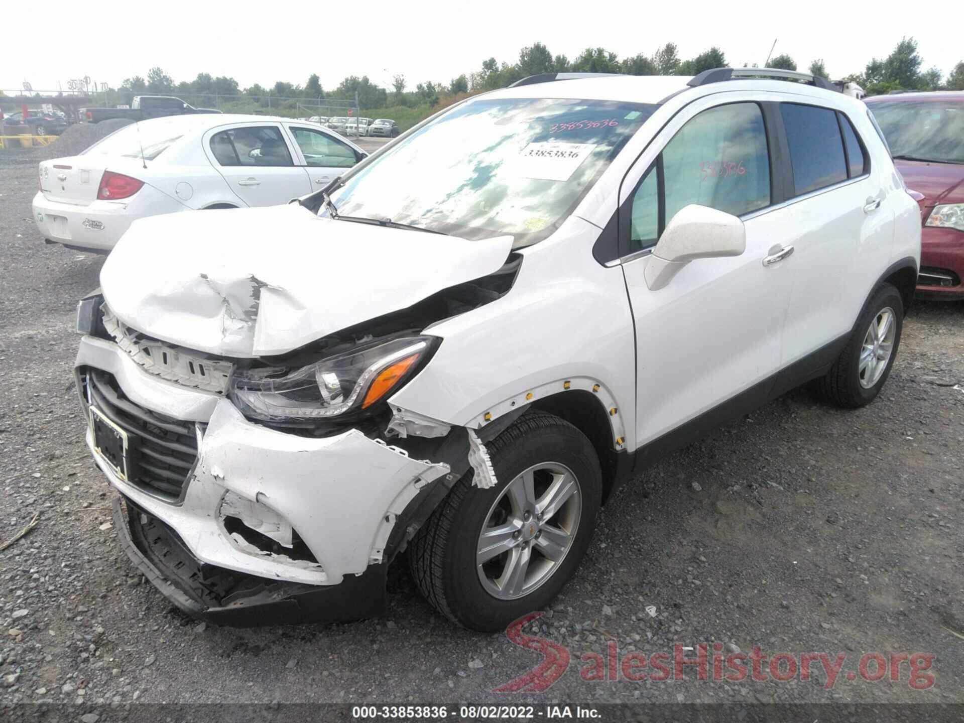 KL7CJPSBXJB510778 2018 CHEVROLET TRAX