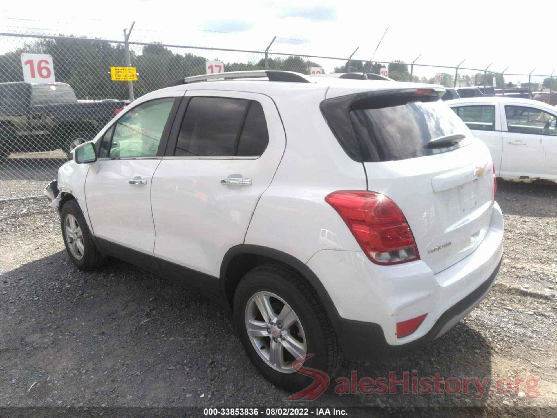 KL7CJPSBXJB510778 2018 CHEVROLET TRAX