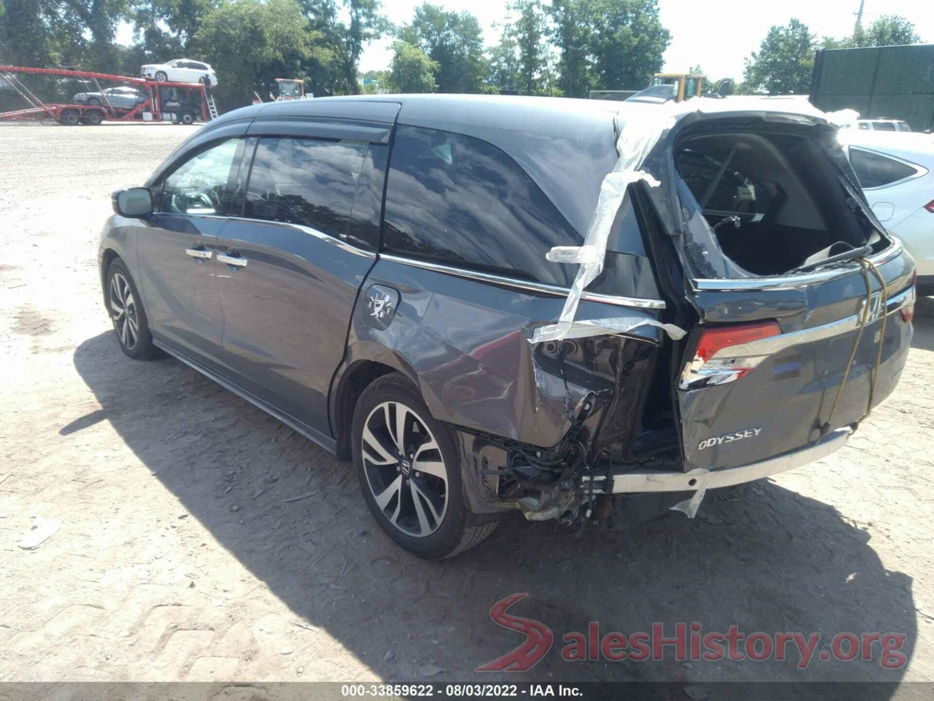 5FNRL6H92JB108921 2018 HONDA ODYSSEY