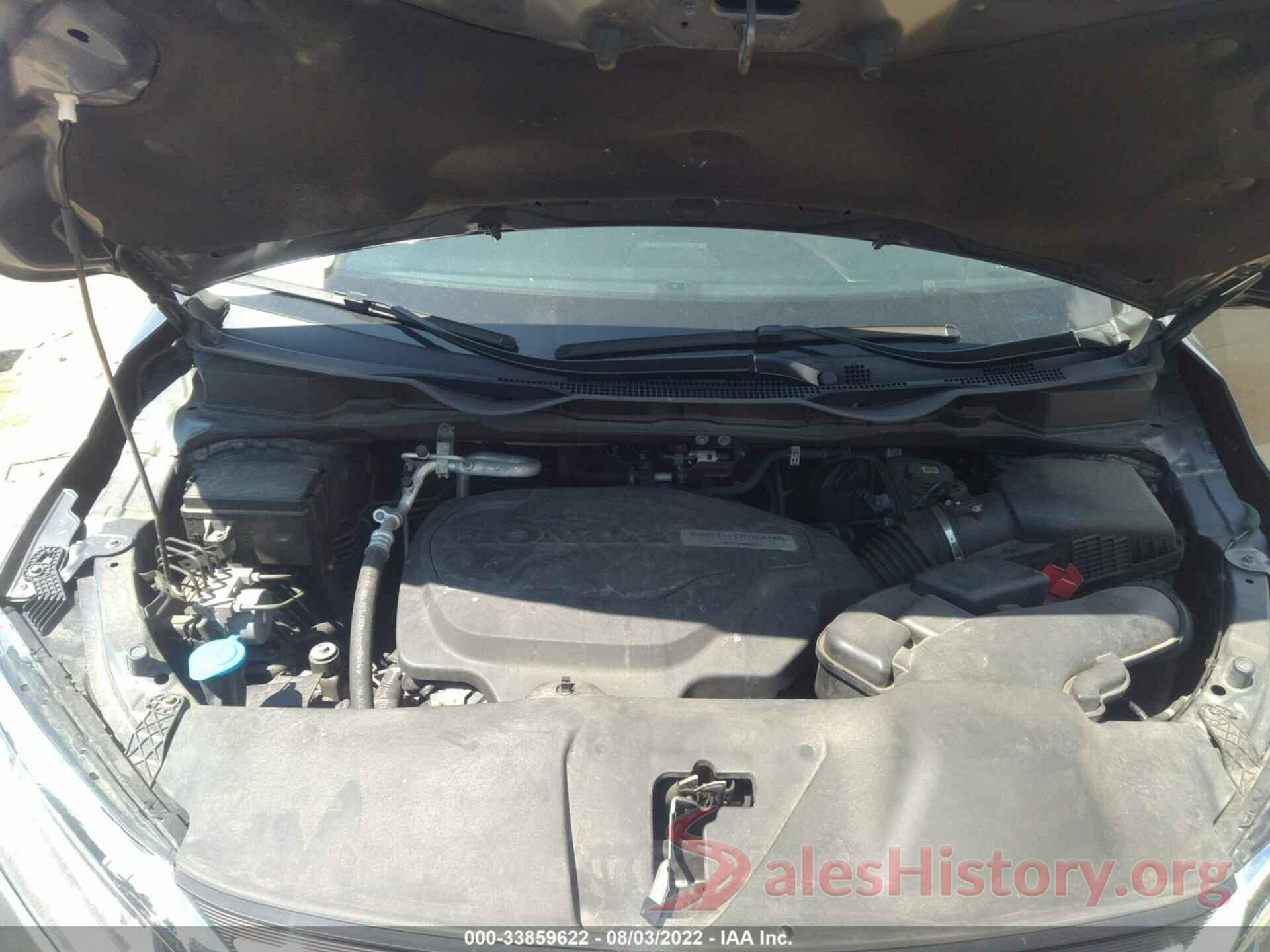 5FNRL6H92JB108921 2018 HONDA ODYSSEY