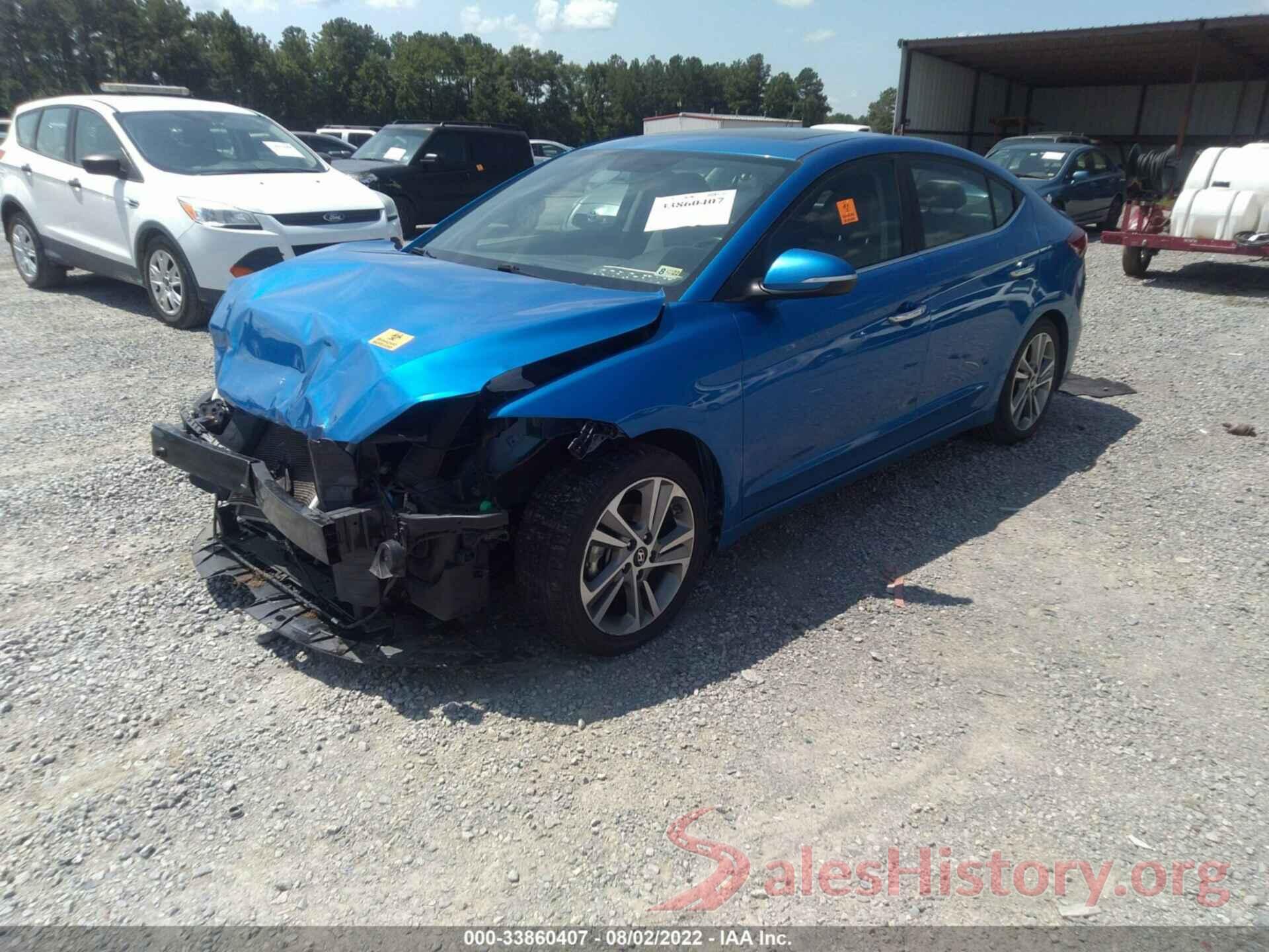 KMHD84LF6HU212189 2017 HYUNDAI ELANTRA