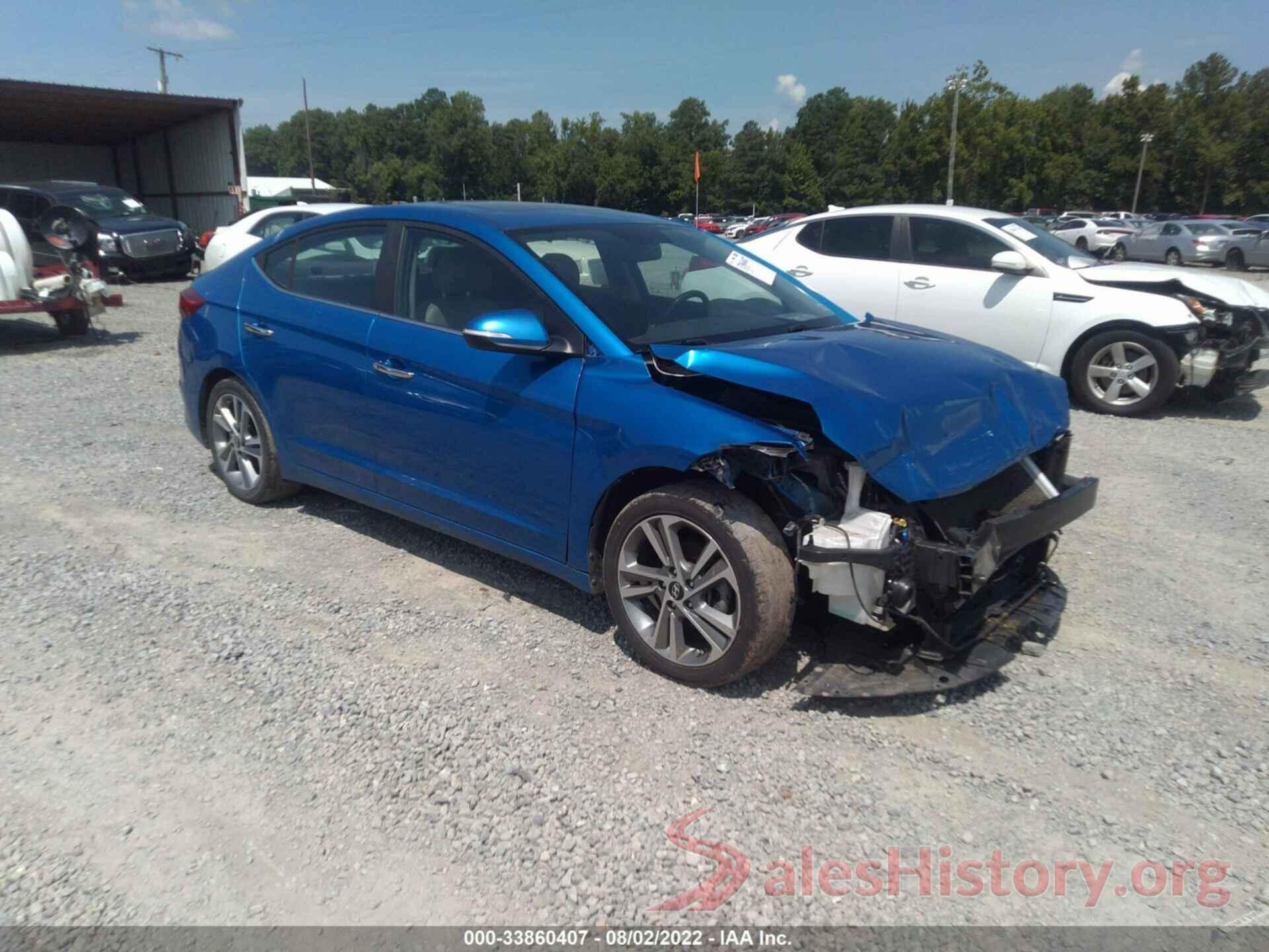 KMHD84LF6HU212189 2017 HYUNDAI ELANTRA