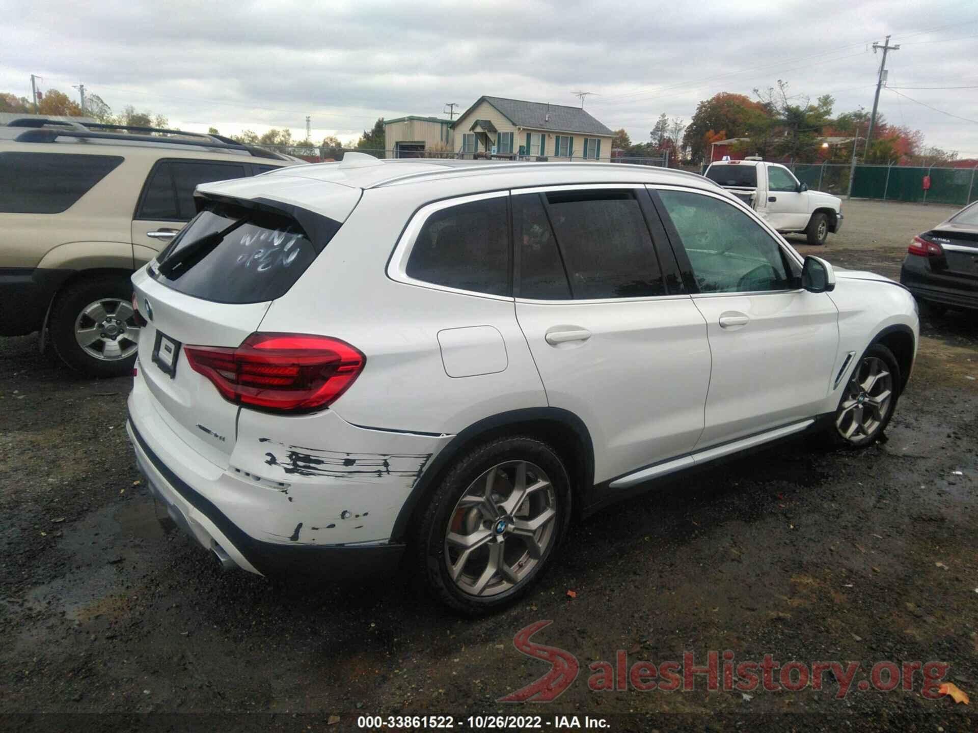 5UXTY5C09M9G57235 2021 BMW X3