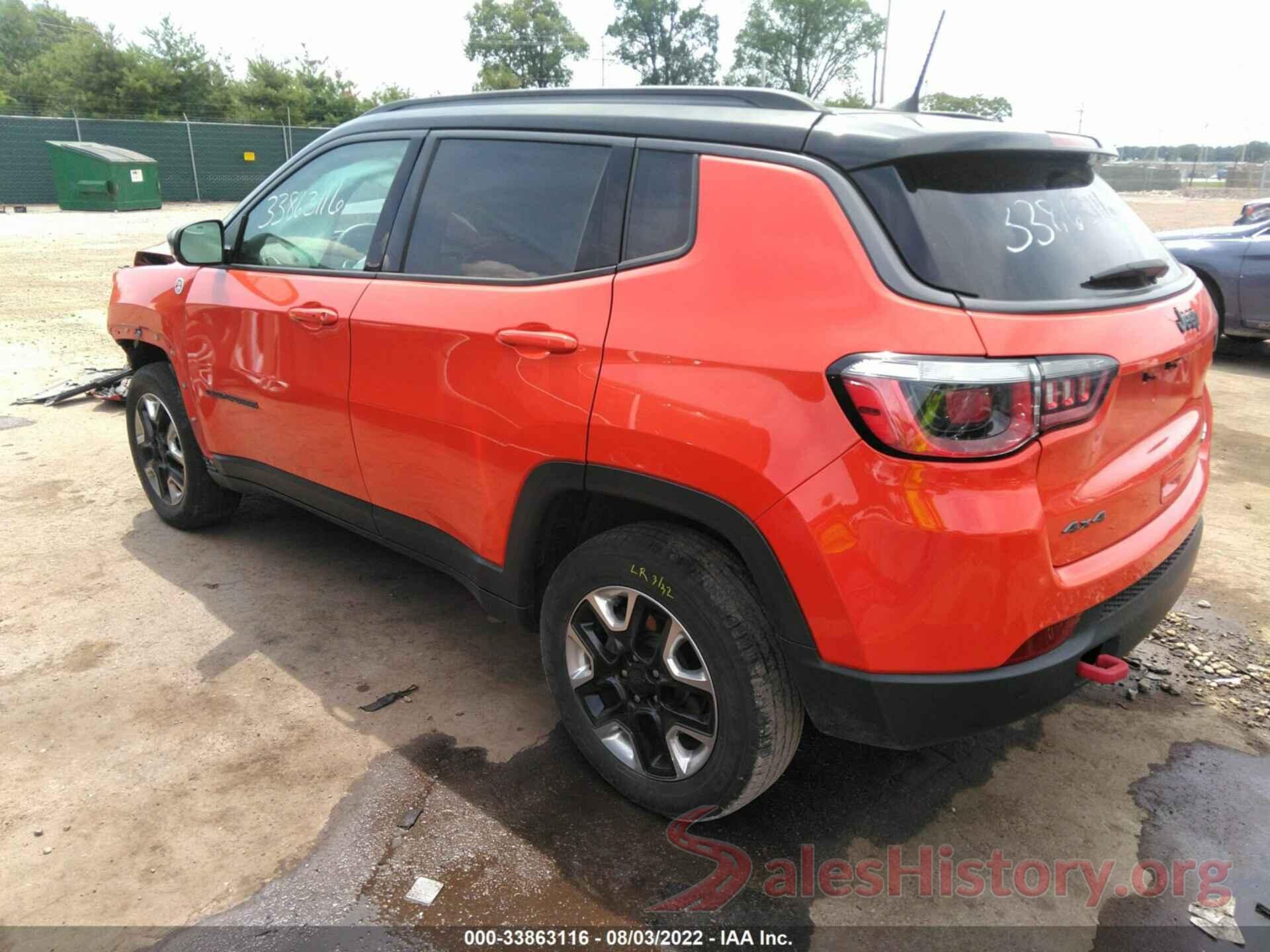 3C4NJDDB6HT657454 2017 JEEP COMPASS