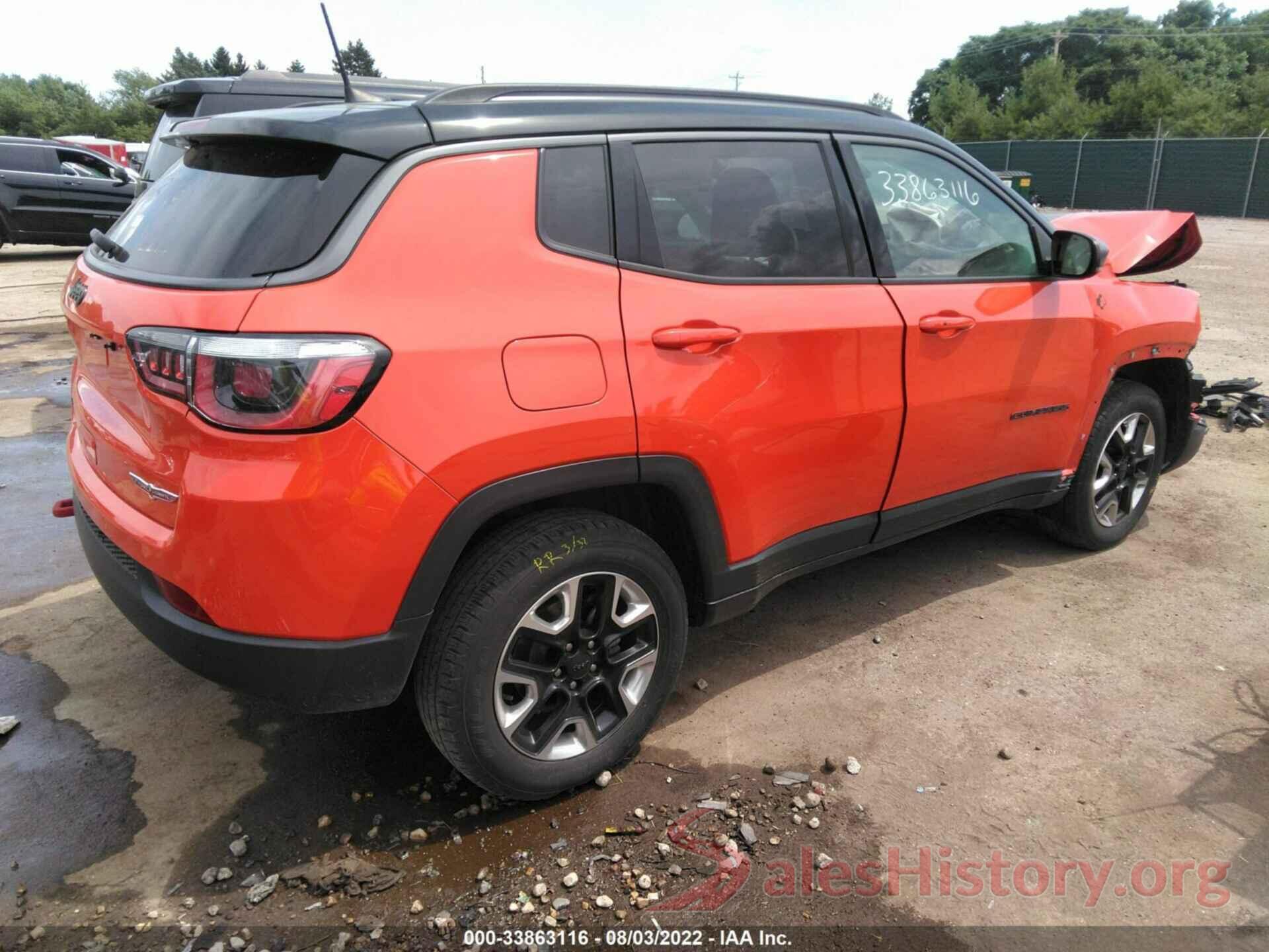 3C4NJDDB6HT657454 2017 JEEP COMPASS