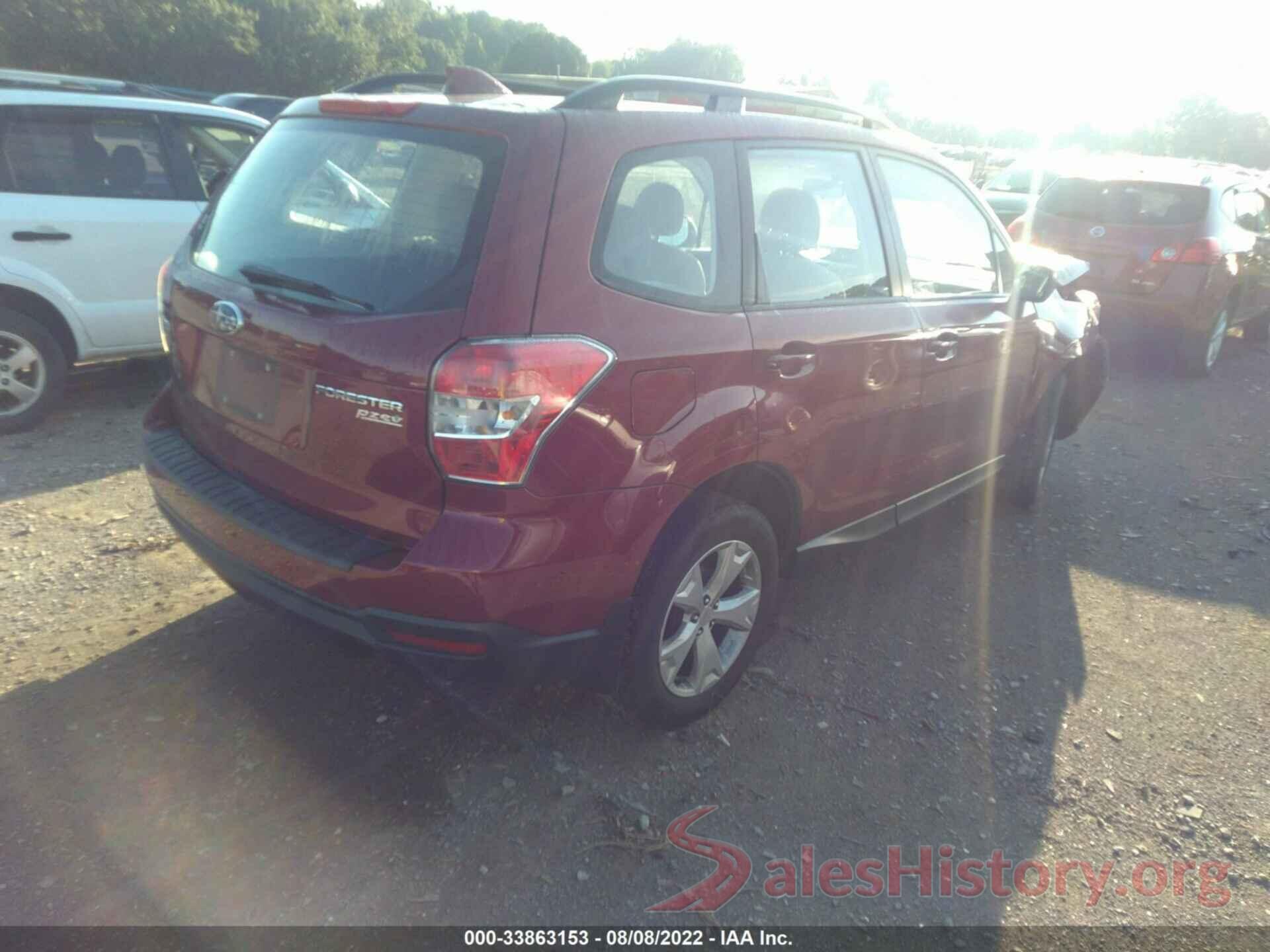 JF2SJABC6GH537200 2016 SUBARU FORESTER