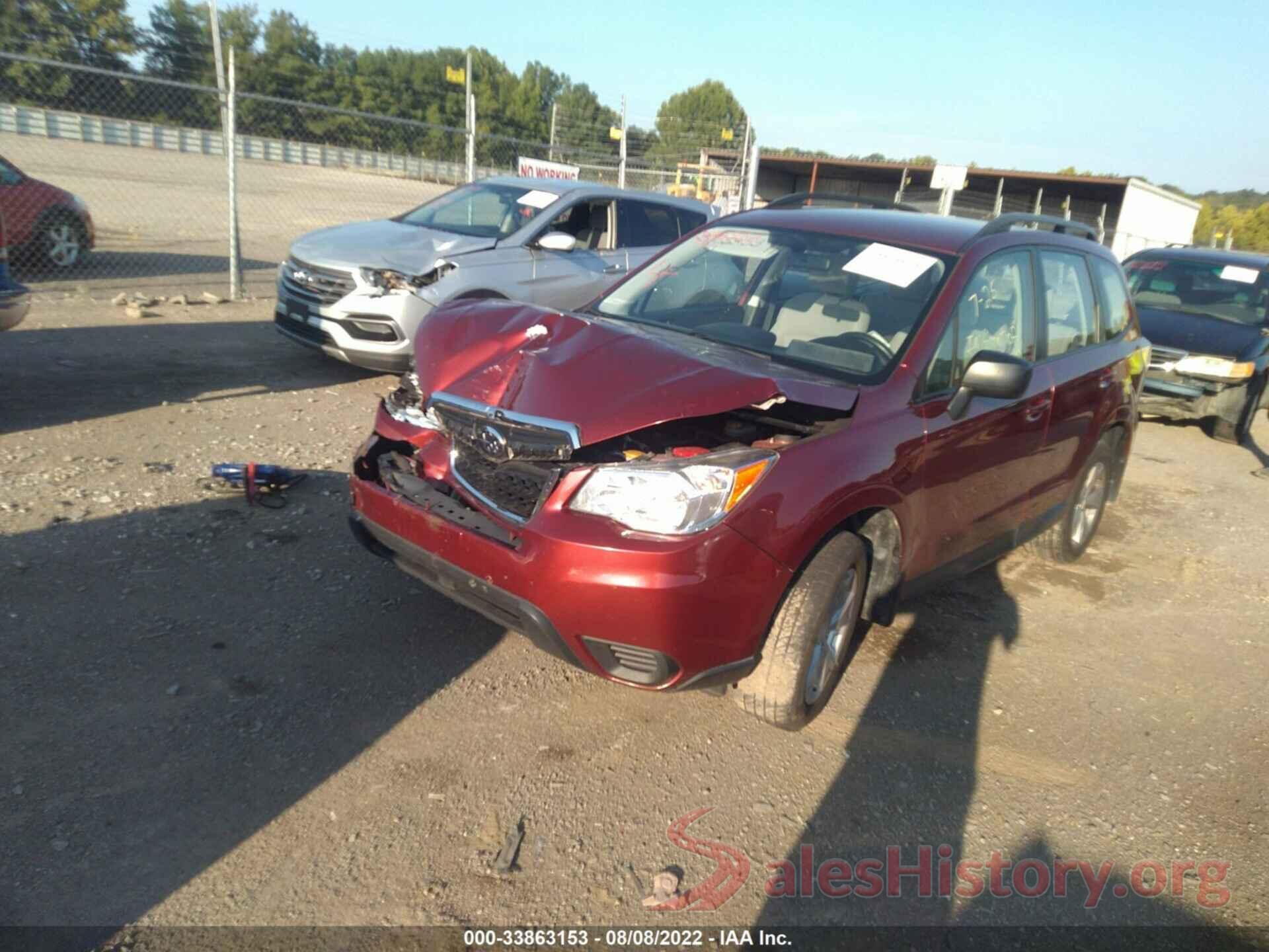 JF2SJABC6GH537200 2016 SUBARU FORESTER