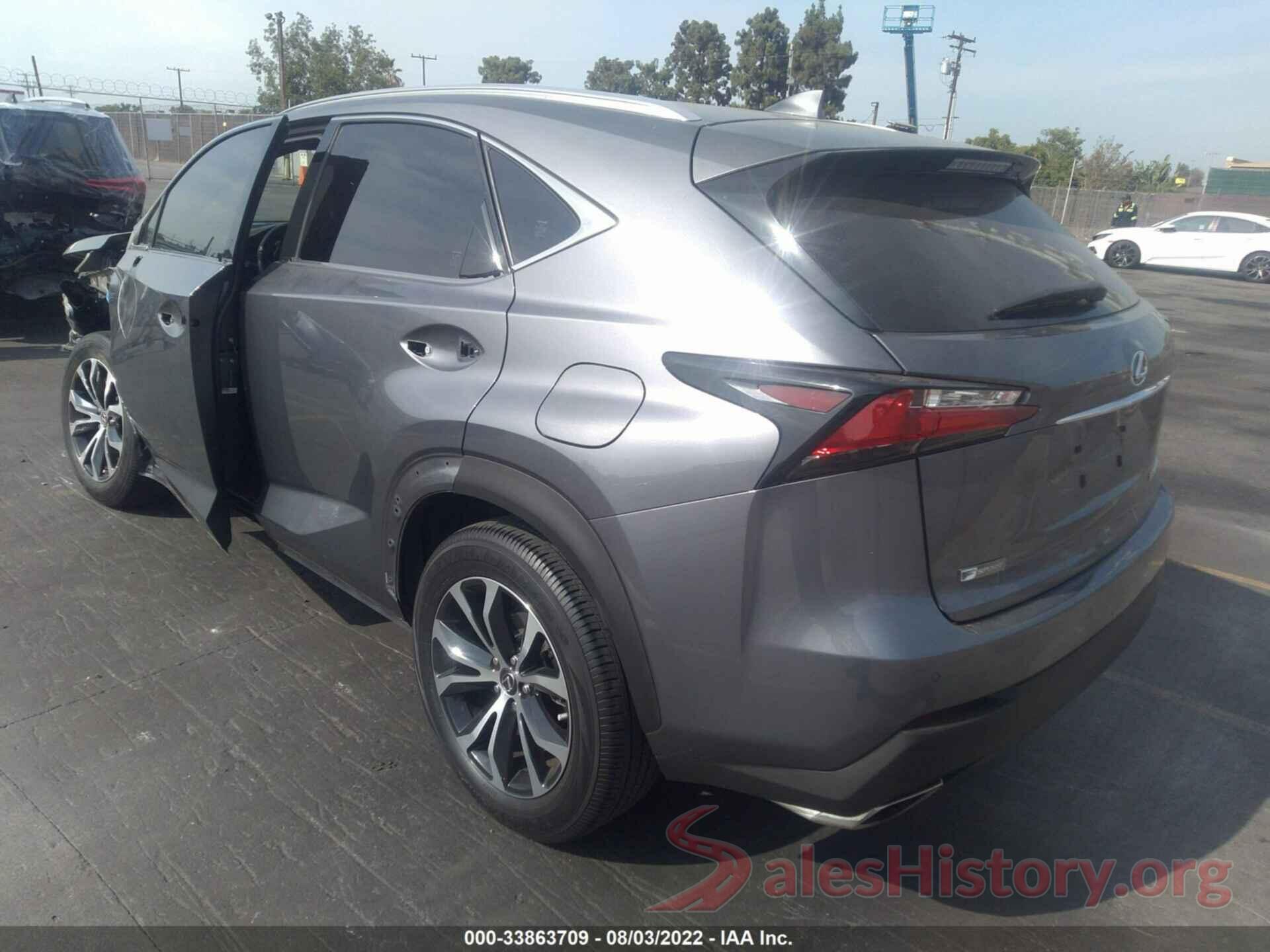 JTJYARBZ9H2065670 2017 LEXUS NX