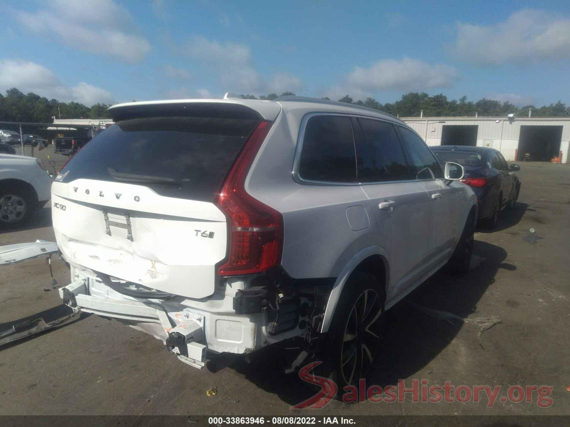 YV4A22PK5L1532275 2020 VOLVO XC90