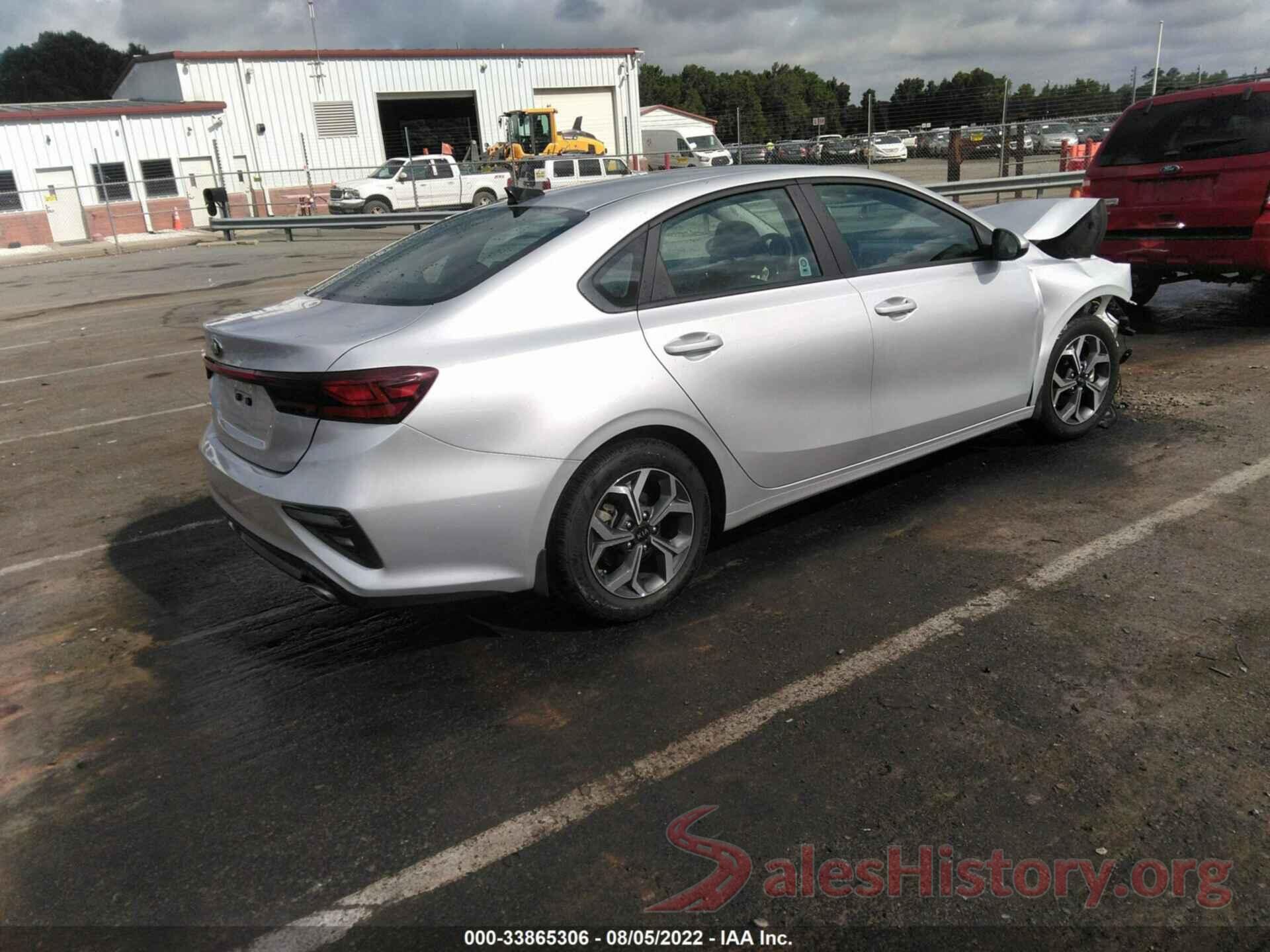 3KPF24AD5LE232683 2020 KIA FORTE