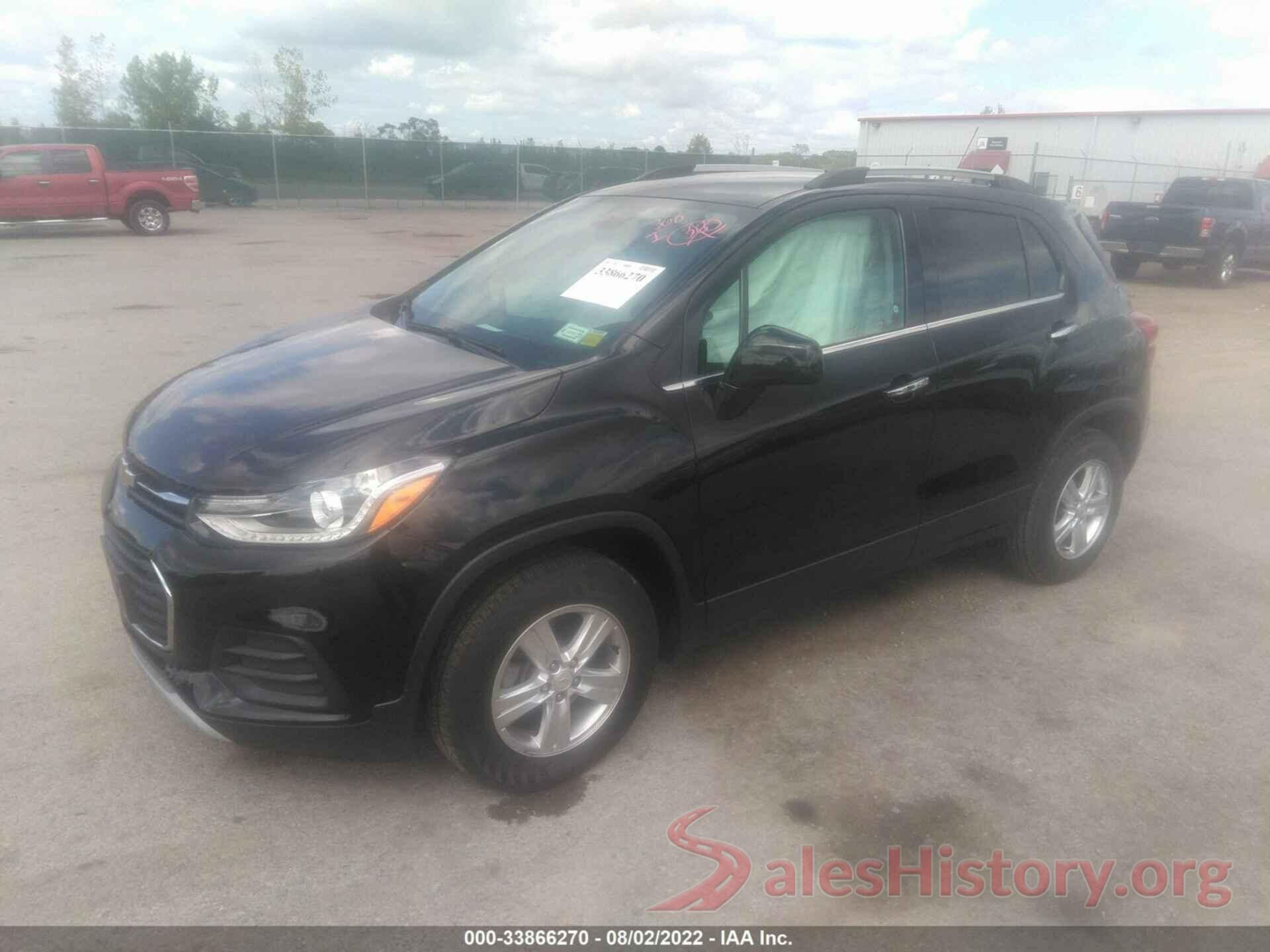 KL7CJPSB2KB744401 2019 CHEVROLET TRAX