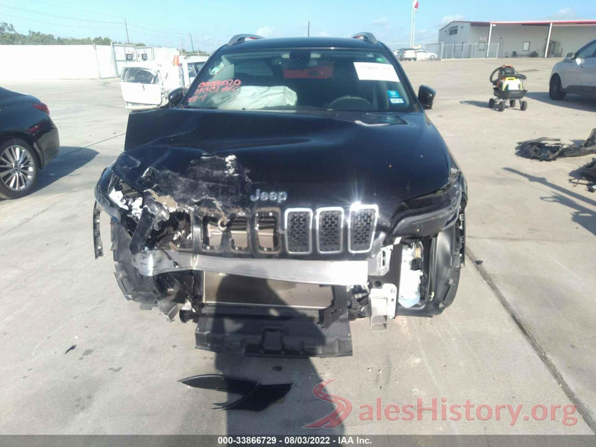 1C4PJLCB6KD312989 2019 JEEP CHEROKEE