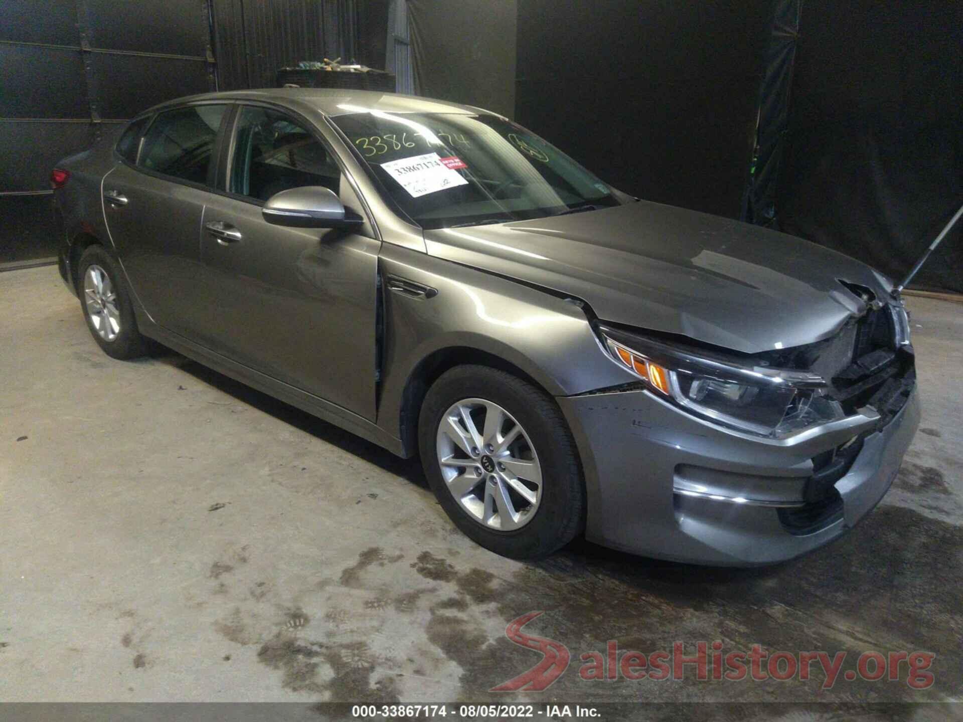 5XXGT4L37GG097998 2016 KIA OPTIMA