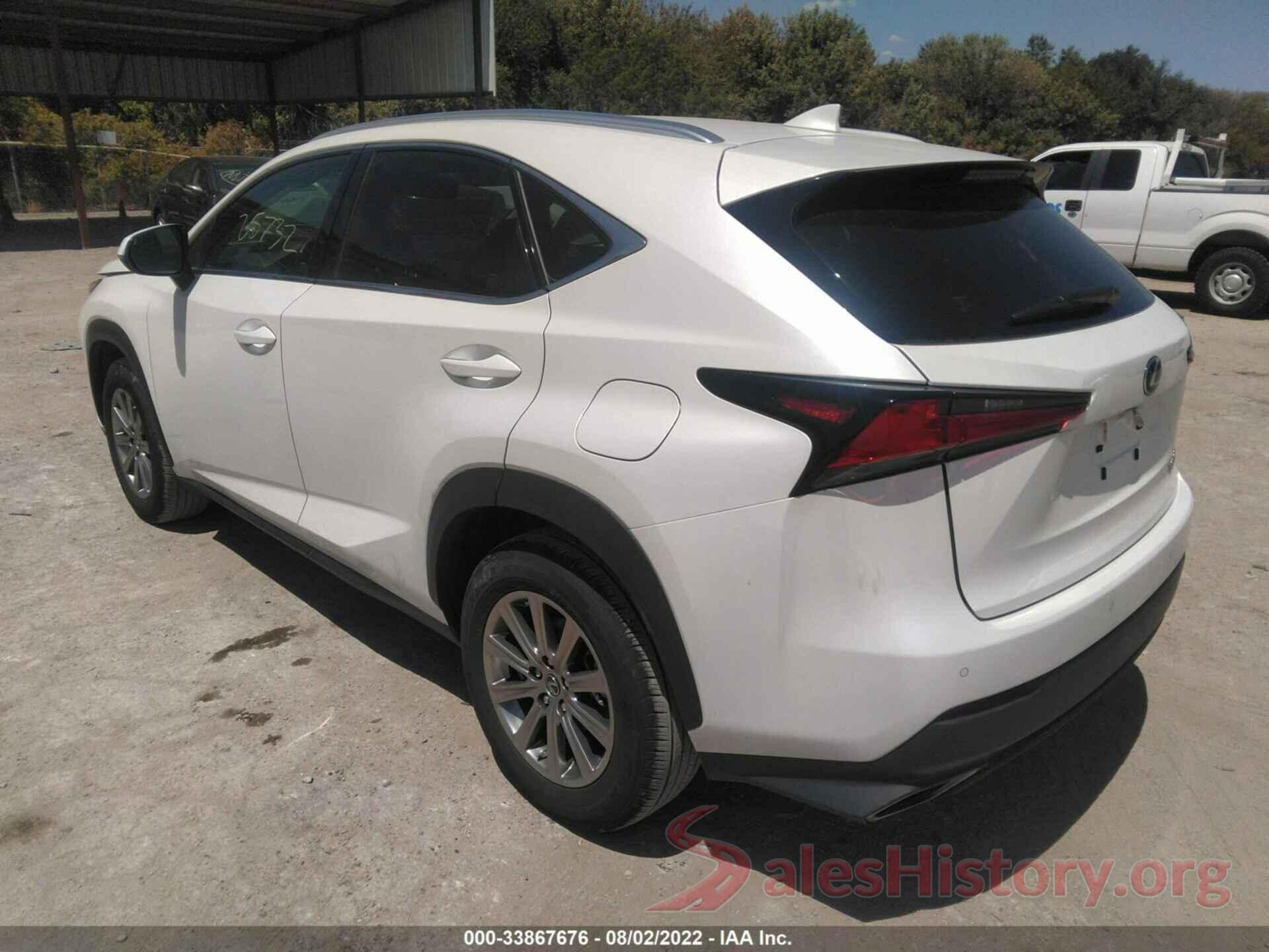 JTJDARDZXL2234891 2020 LEXUS NX