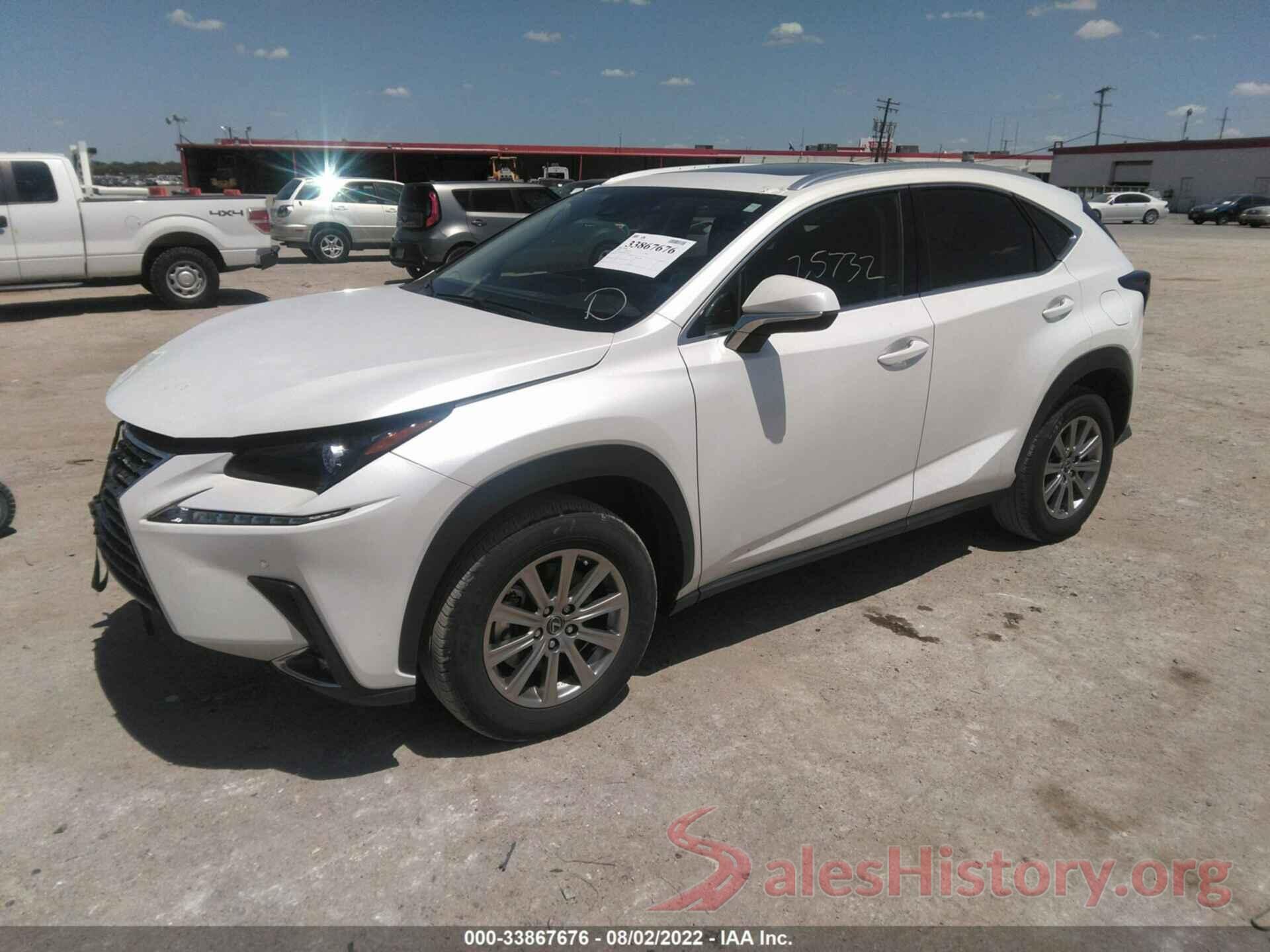 JTJDARDZXL2234891 2020 LEXUS NX