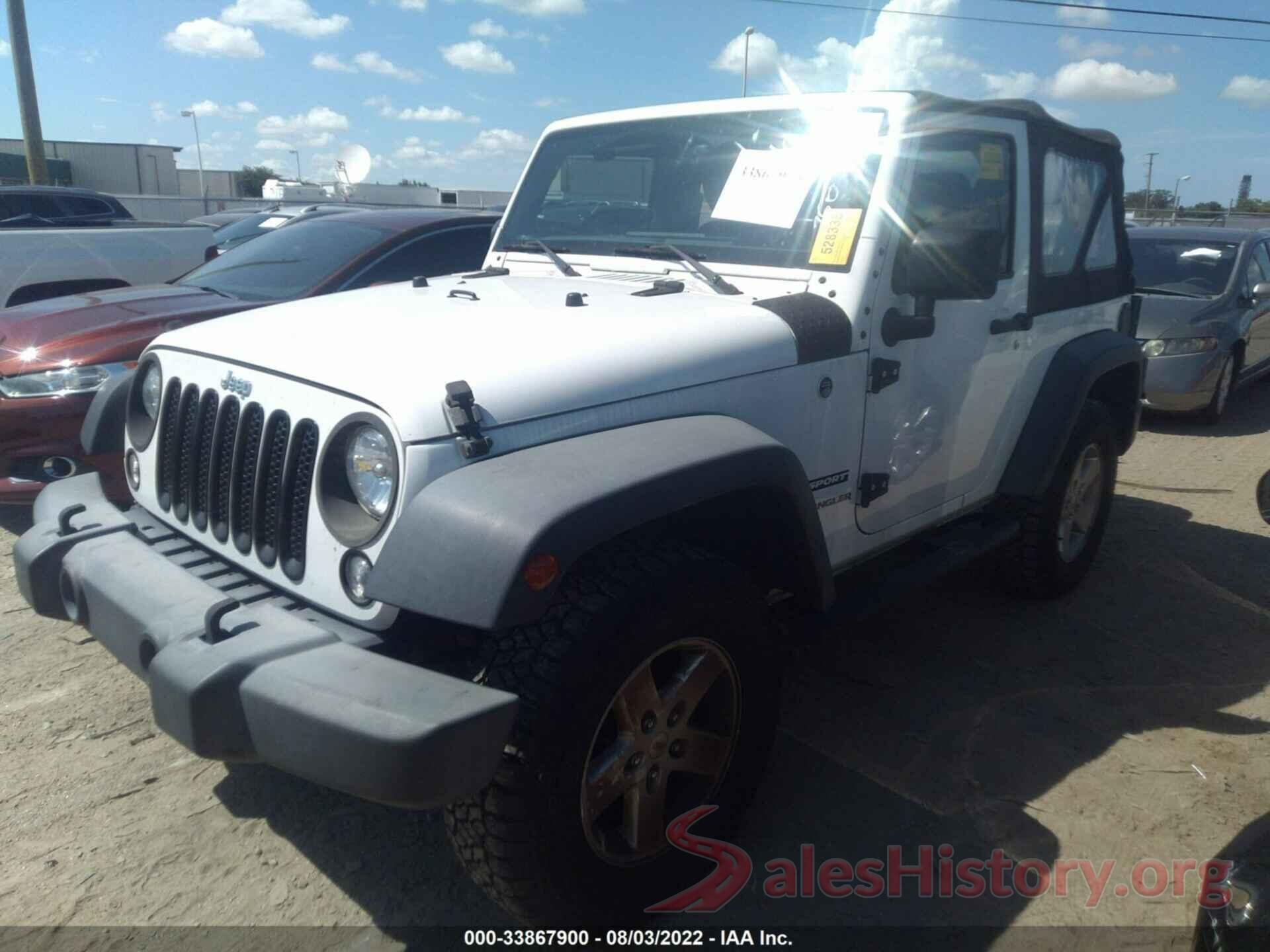 1C4AJWAG4HL750348 2017 JEEP WRANGLER