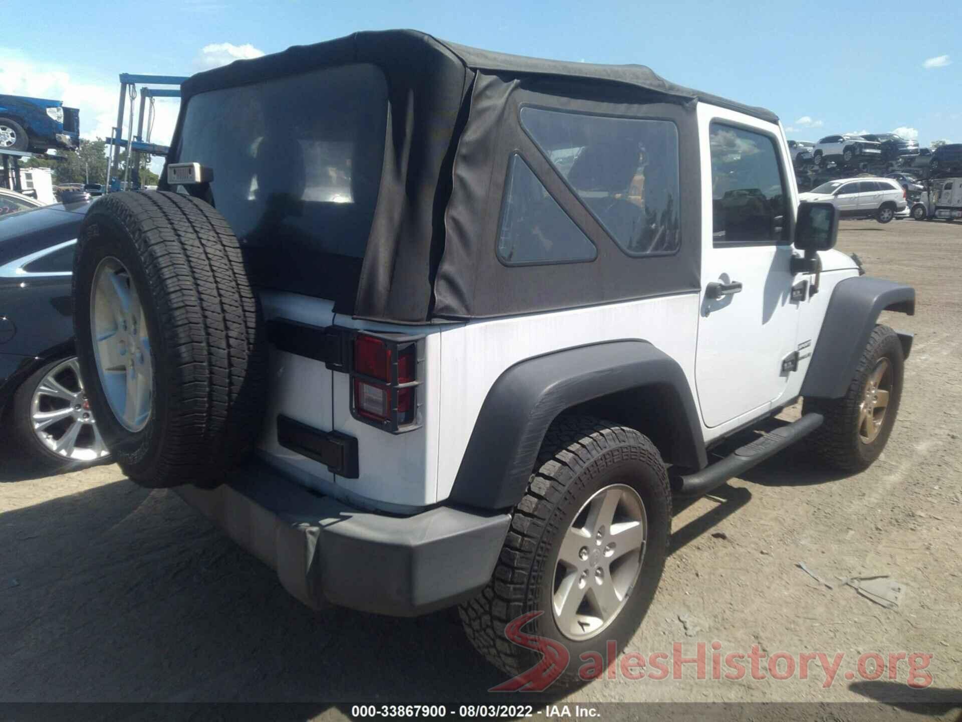 1C4AJWAG4HL750348 2017 JEEP WRANGLER