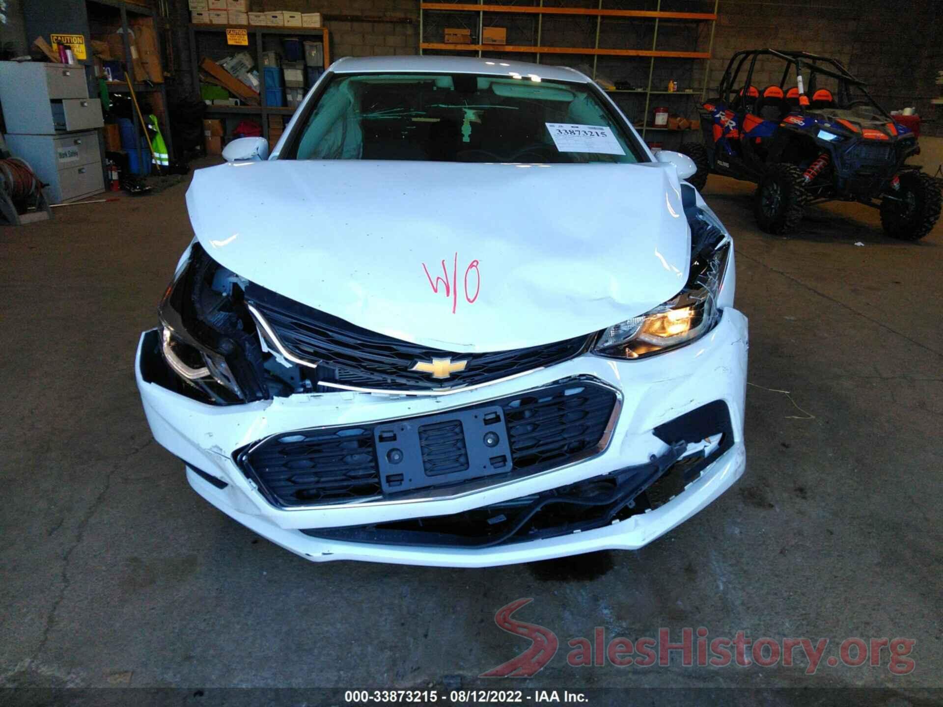 3G1BE6SM3JS611320 2018 CHEVROLET CRUZE