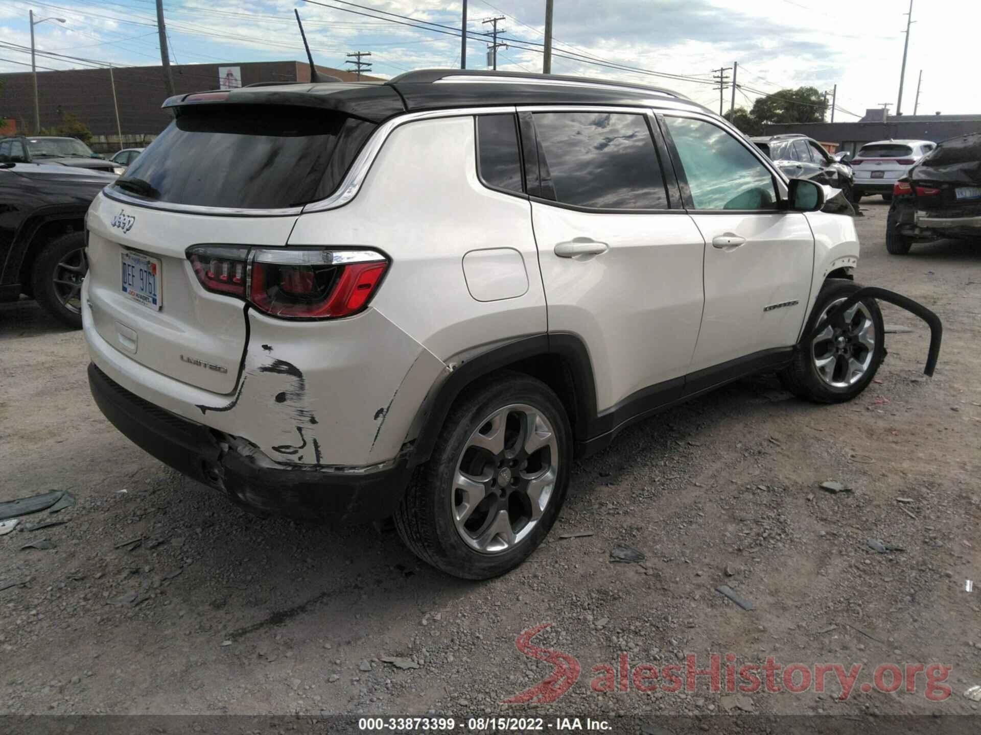 3C4NJDCB3KT791413 2019 JEEP COMPASS