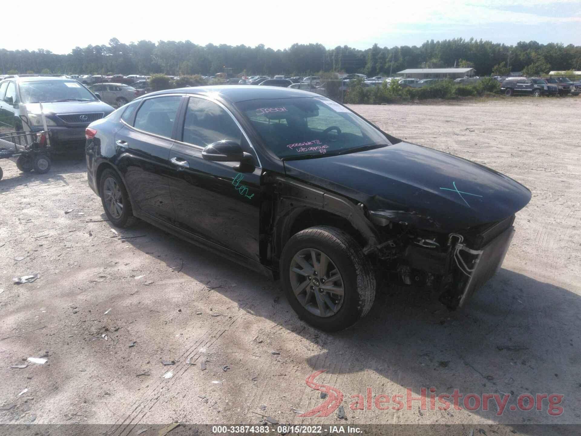 5XXGT4L37KG333364 2019 KIA OPTIMA