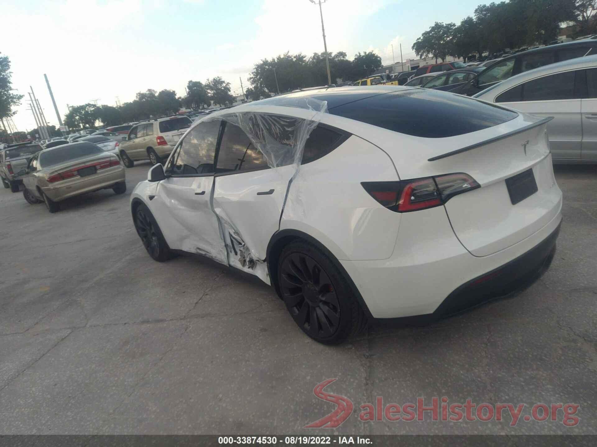 5YJYGDEF3MF072286 2021 TESLA MODEL Y