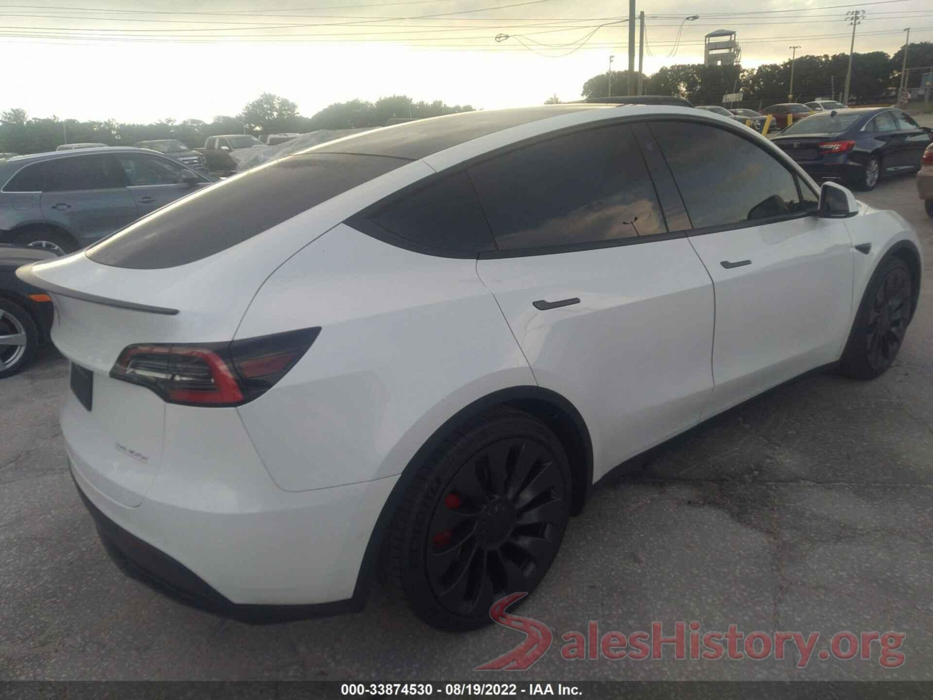 5YJYGDEF3MF072286 2021 TESLA MODEL Y