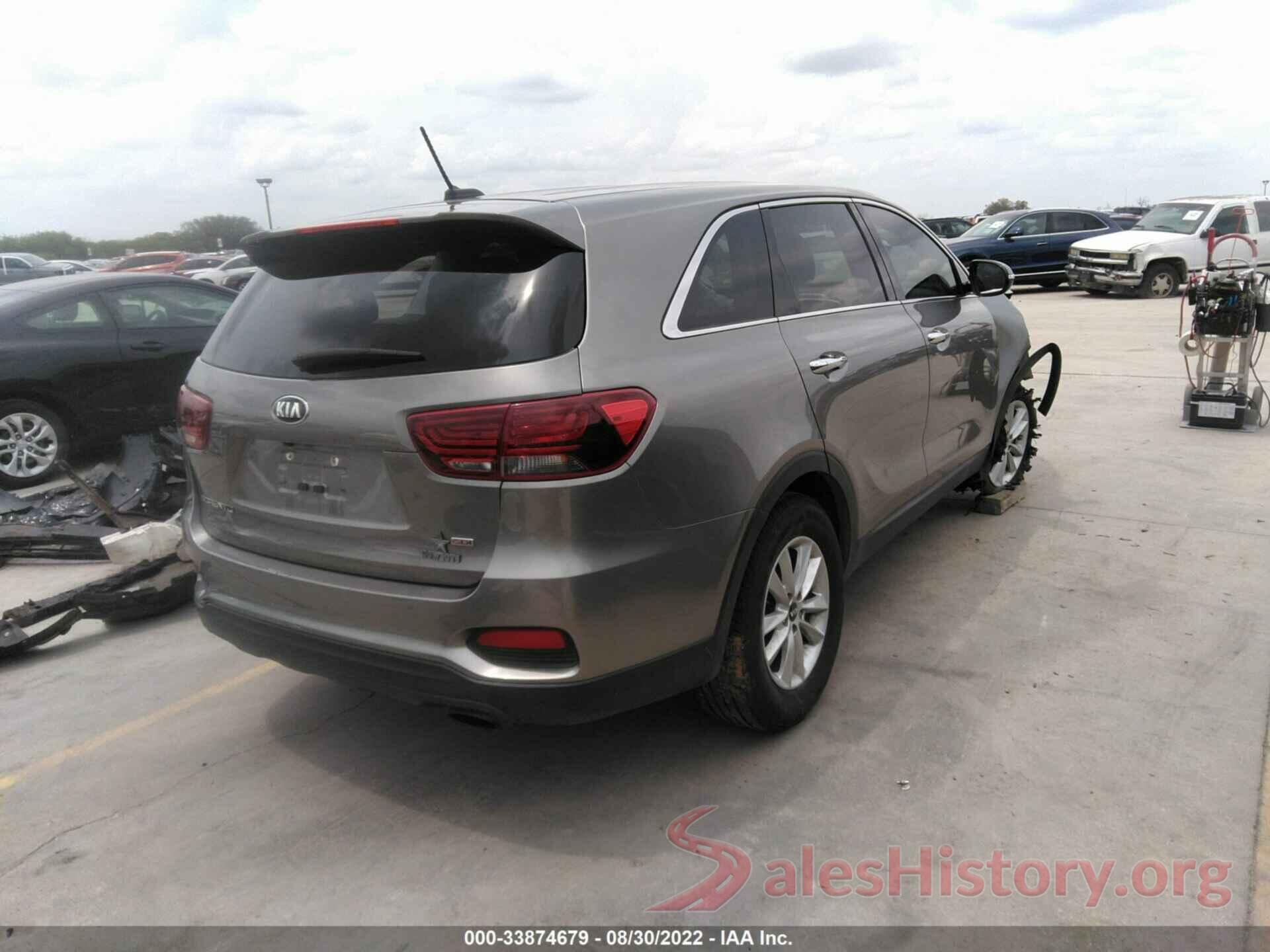 5XYPG4A39KG519782 2019 KIA SORENTO