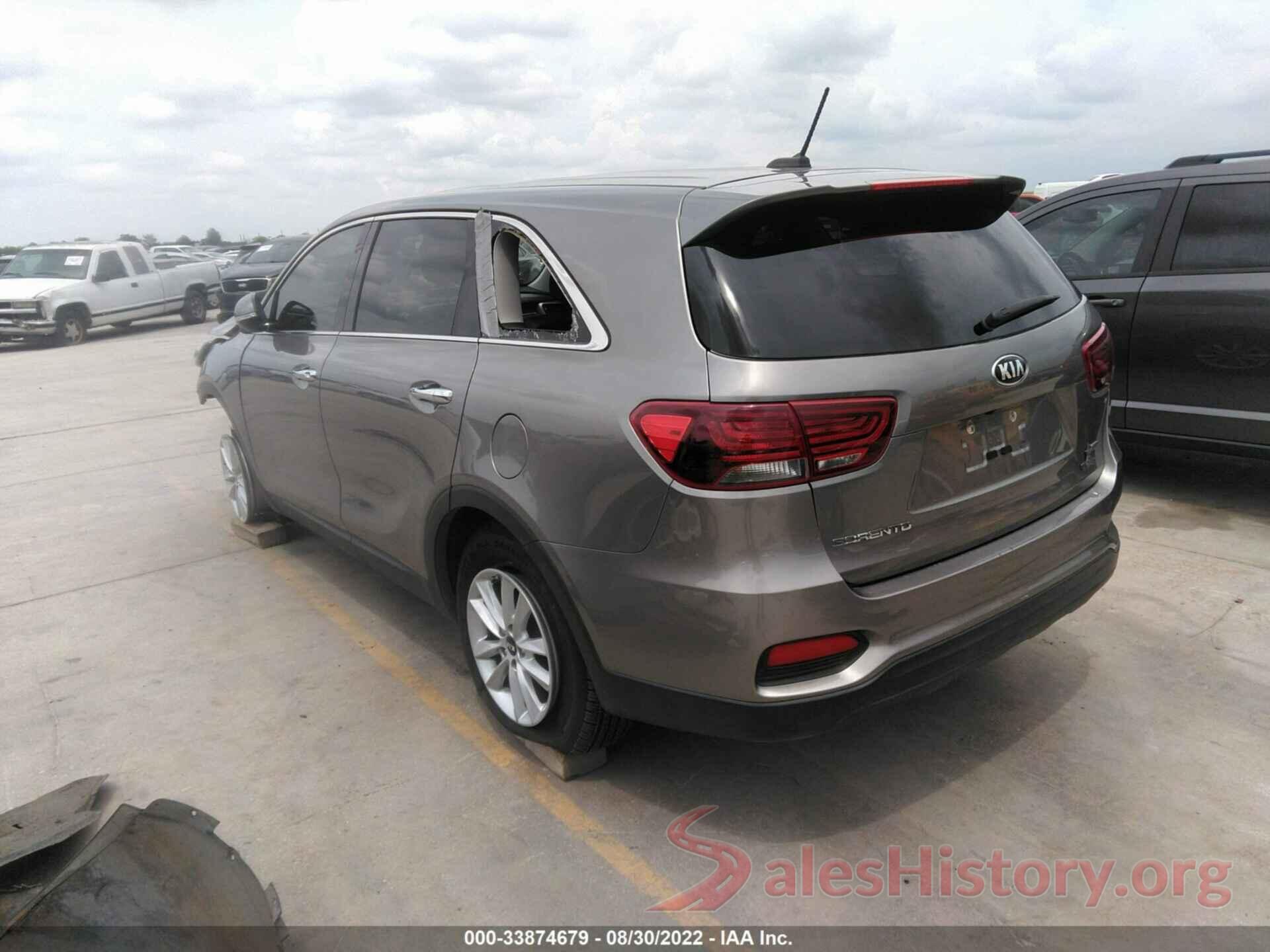 5XYPG4A39KG519782 2019 KIA SORENTO