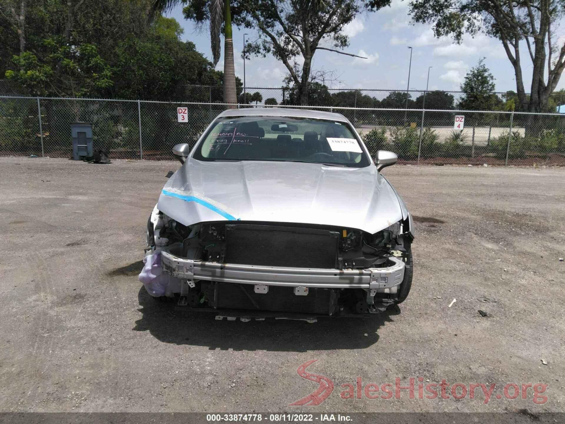 3FA6P0HD8HR392739 2017 FORD FUSION