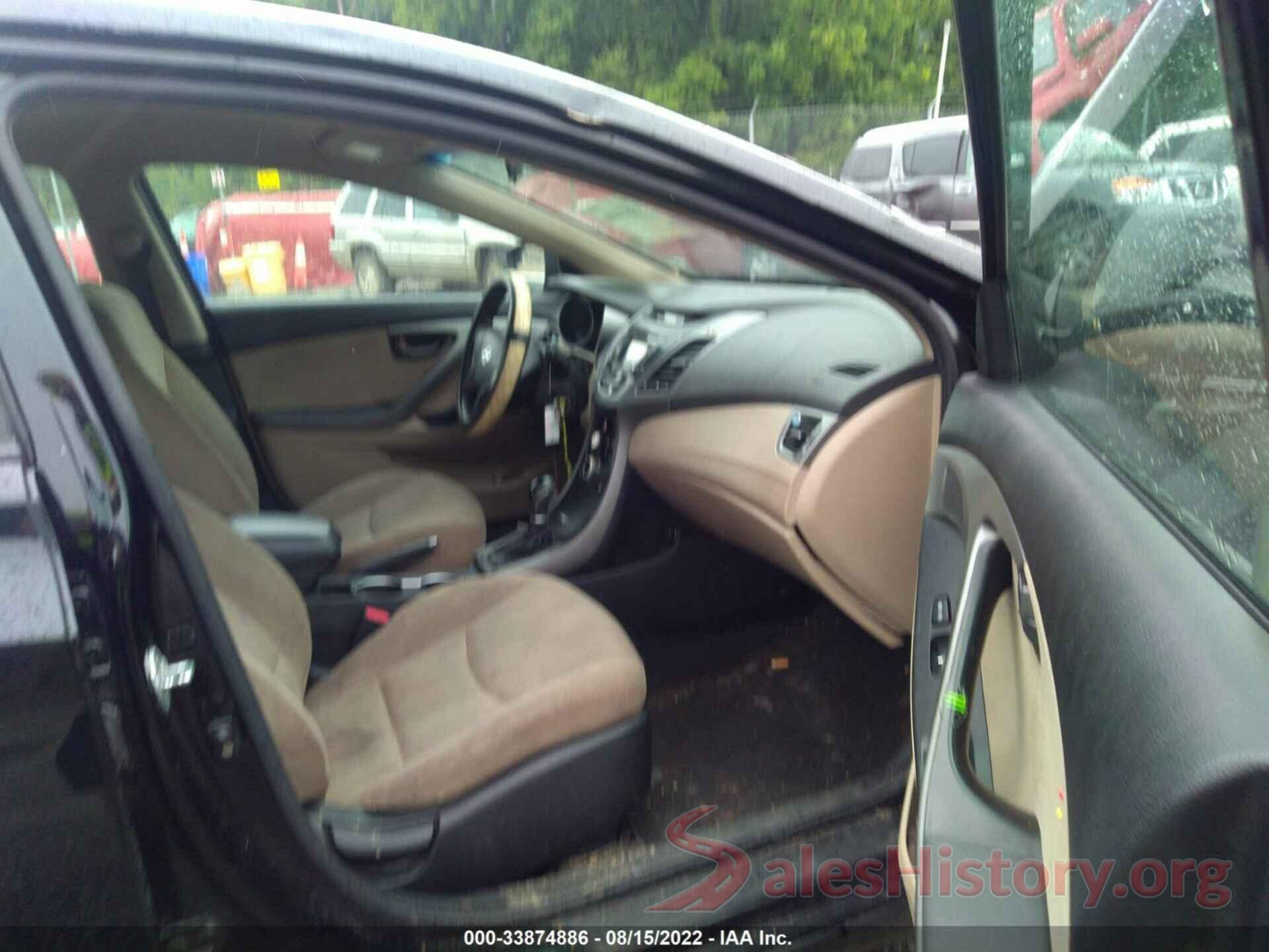 KMHDH4AE3EU210597 2014 HYUNDAI ELANTRA