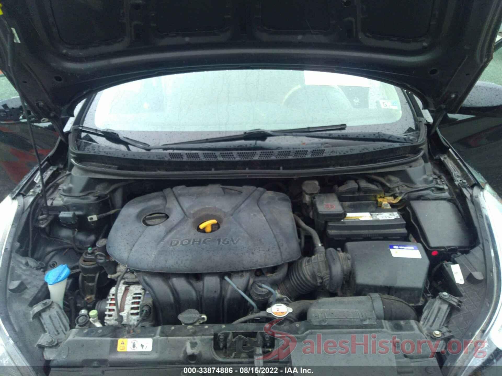 KMHDH4AE3EU210597 2014 HYUNDAI ELANTRA