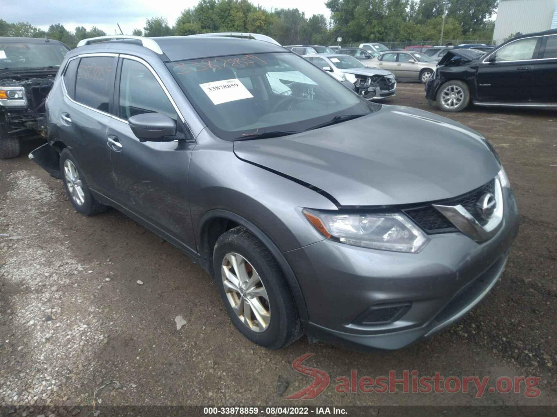 KNMAT2MV5GP661120 2016 NISSAN ROGUE