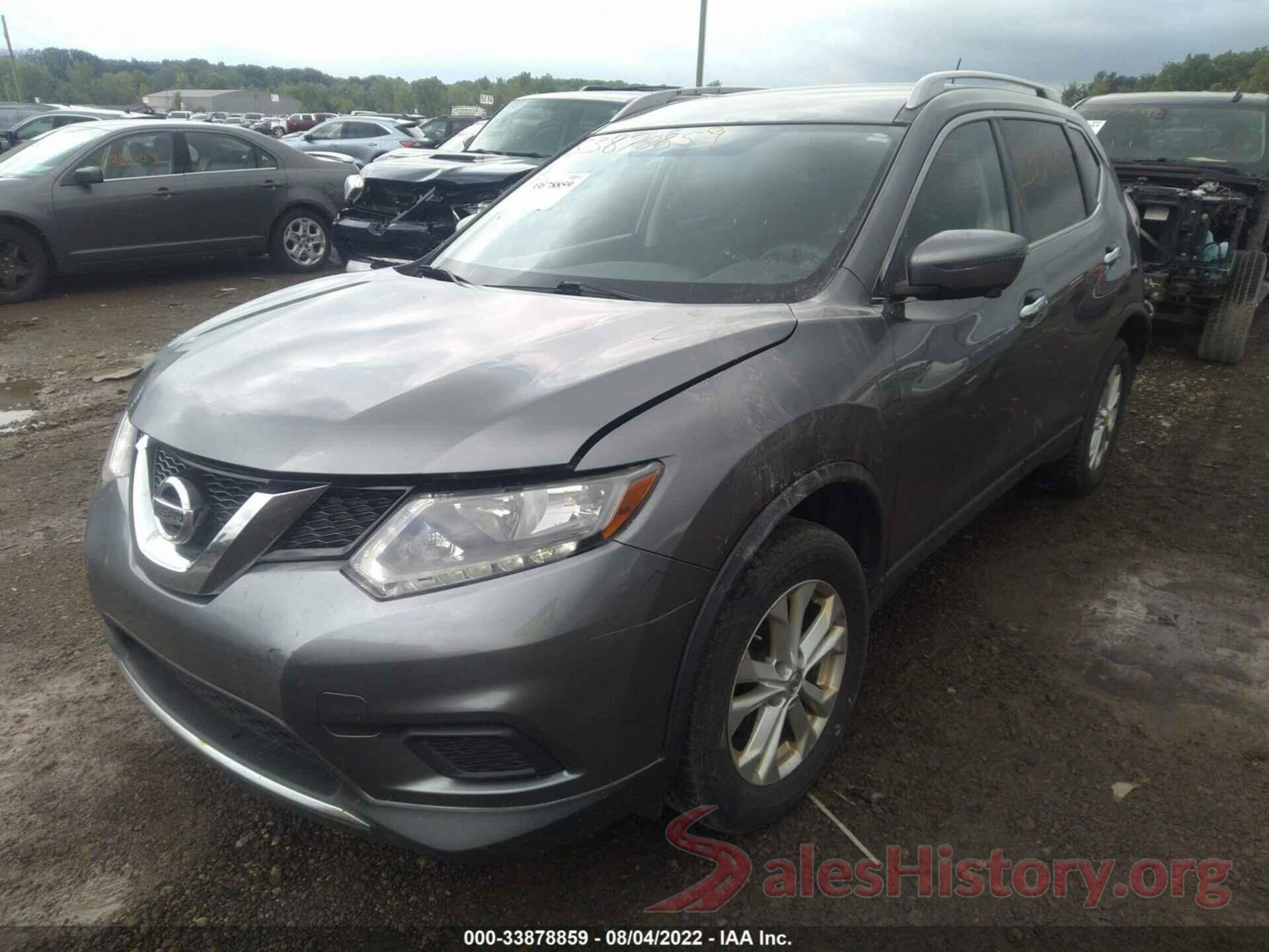 KNMAT2MV5GP661120 2016 NISSAN ROGUE