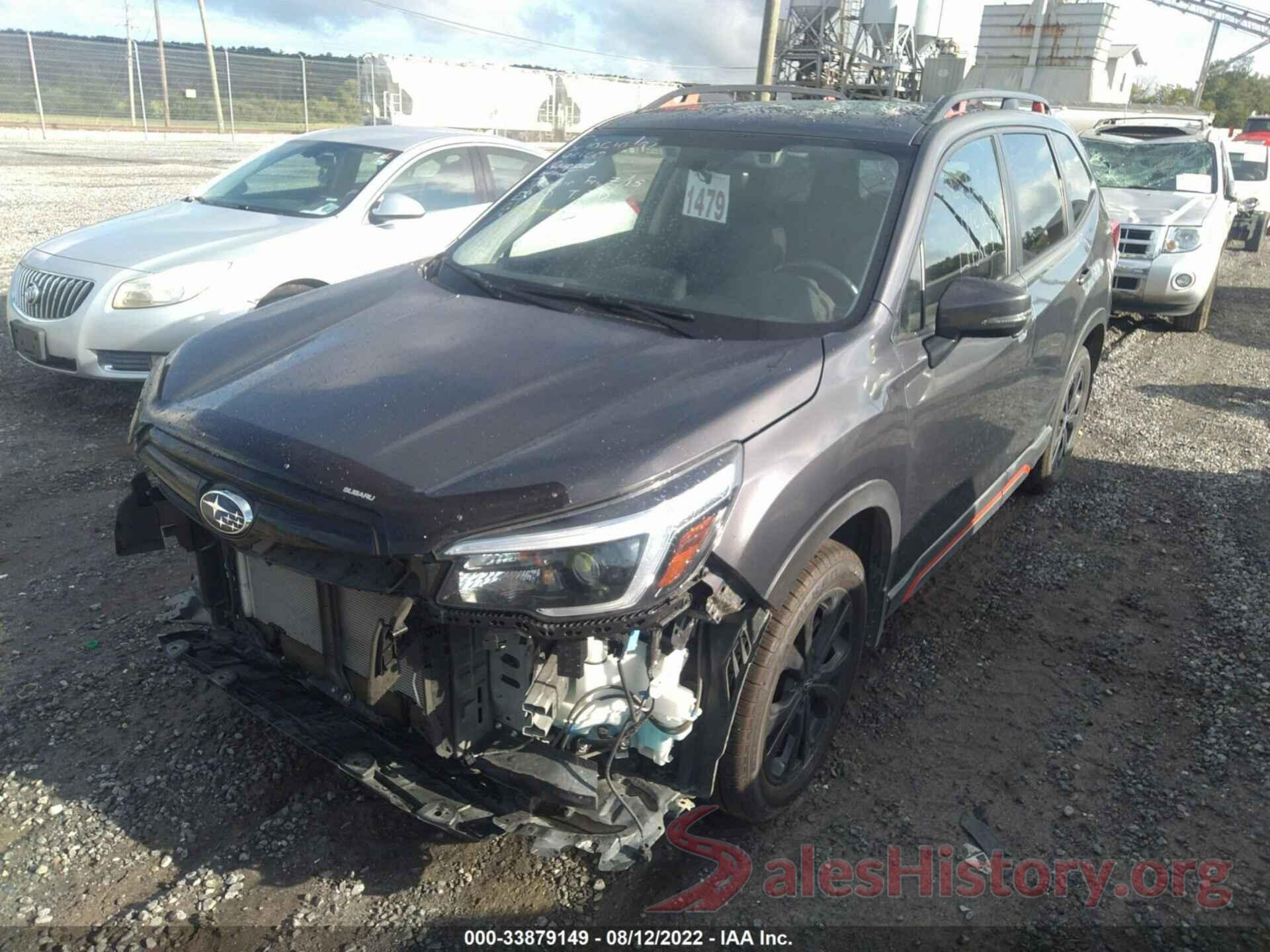 JF2SKARC7MH407764 2021 SUBARU FORESTER