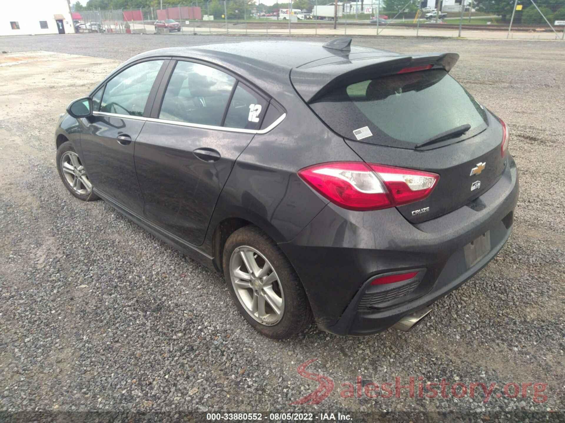 3G1BE6SM5HS524884 2017 CHEVROLET CRUZE