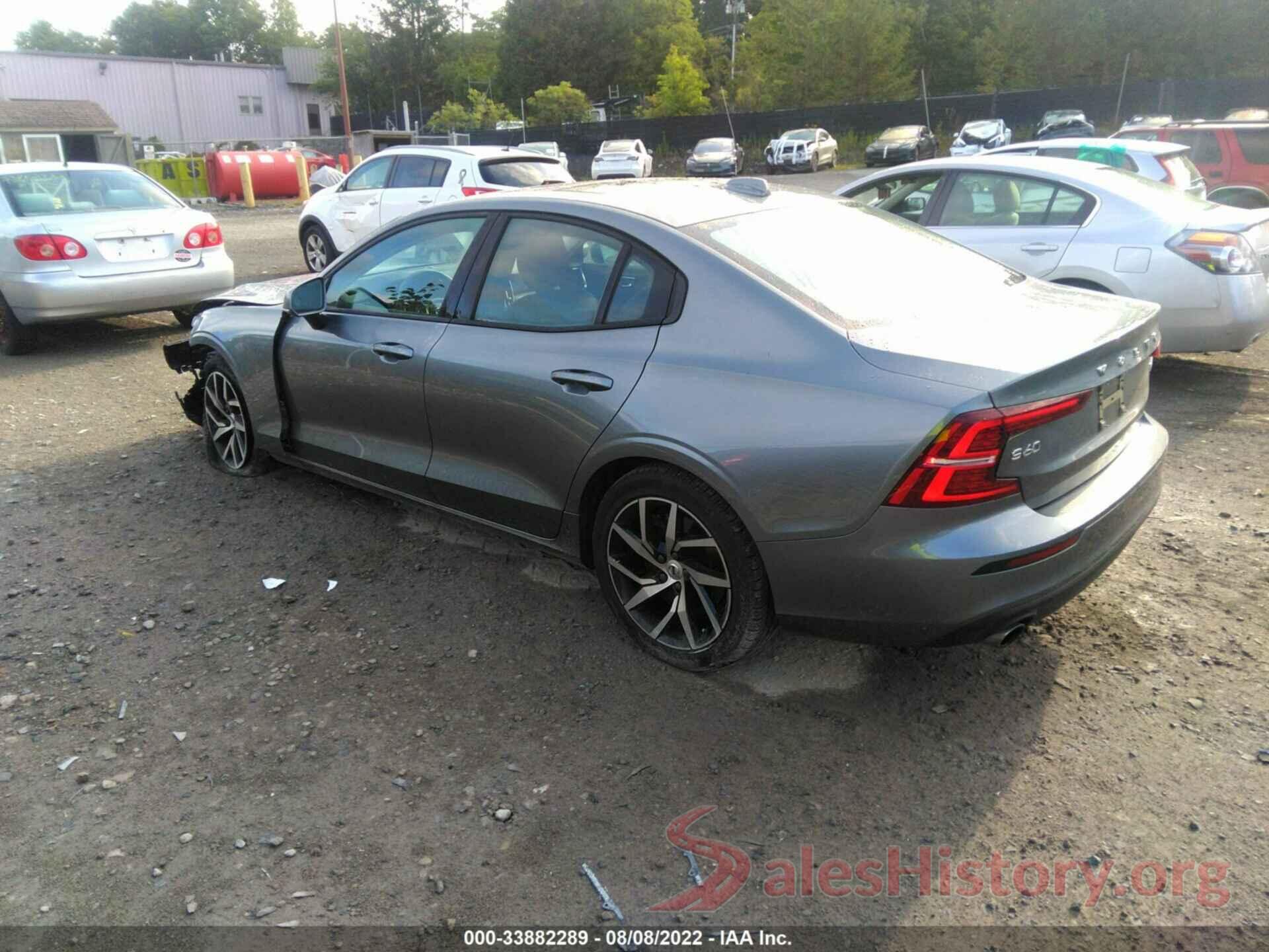 7JRA22TK9LG063120 2020 VOLVO S60