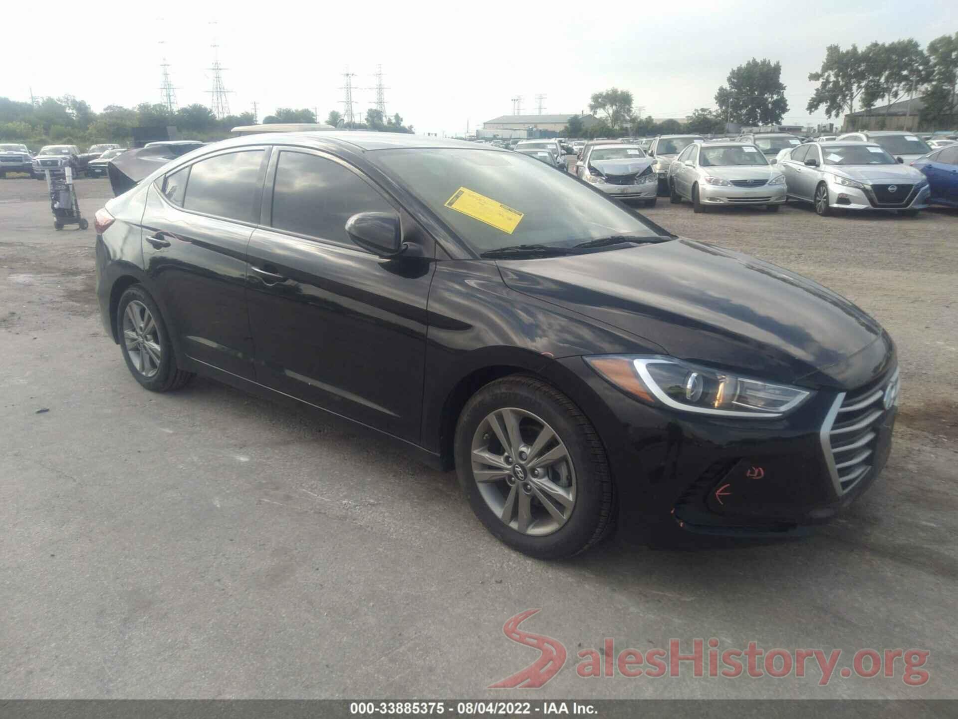 KMHD84LF3JU720013 2018 HYUNDAI ELANTRA