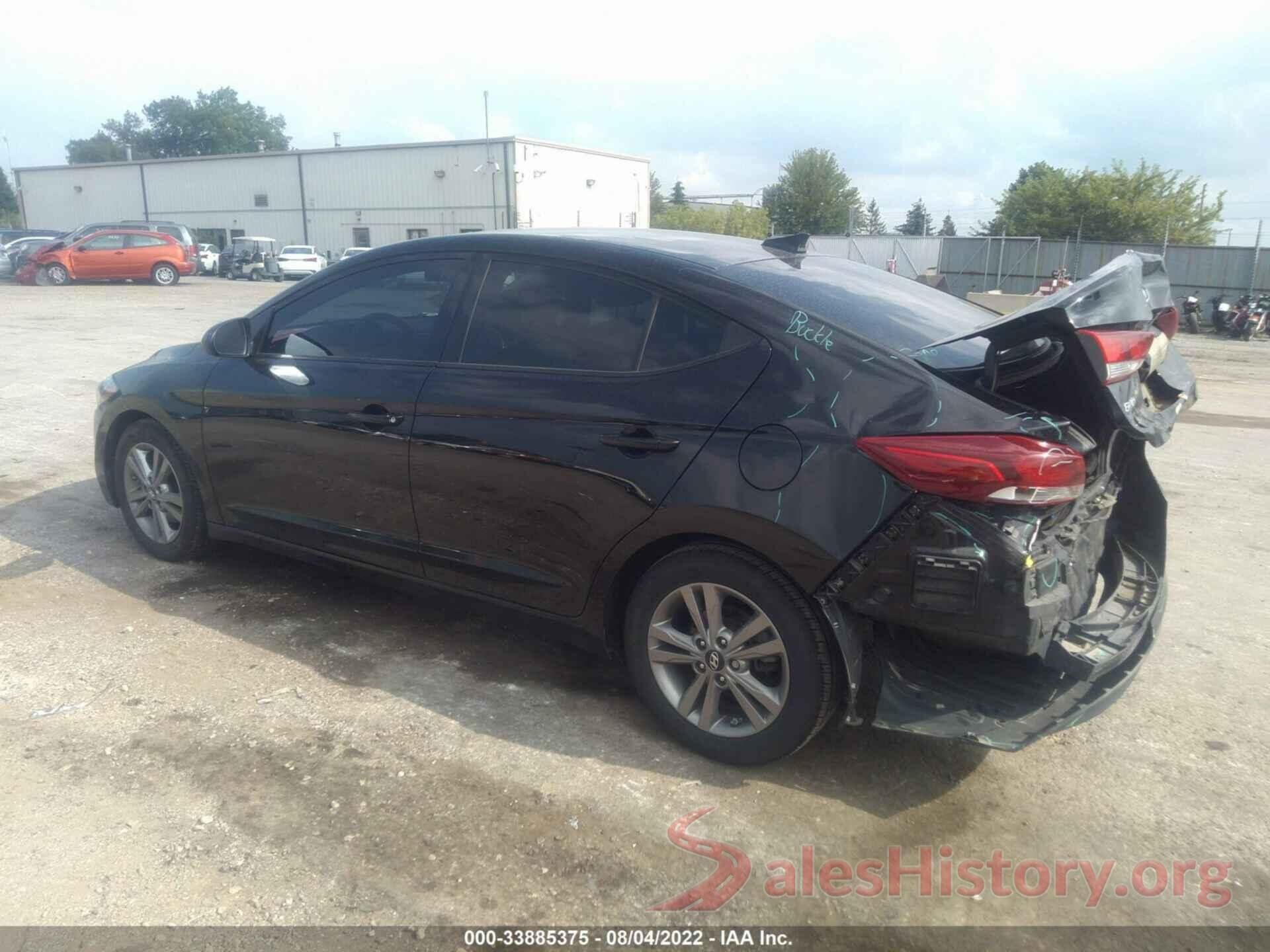 KMHD84LF3JU720013 2018 HYUNDAI ELANTRA