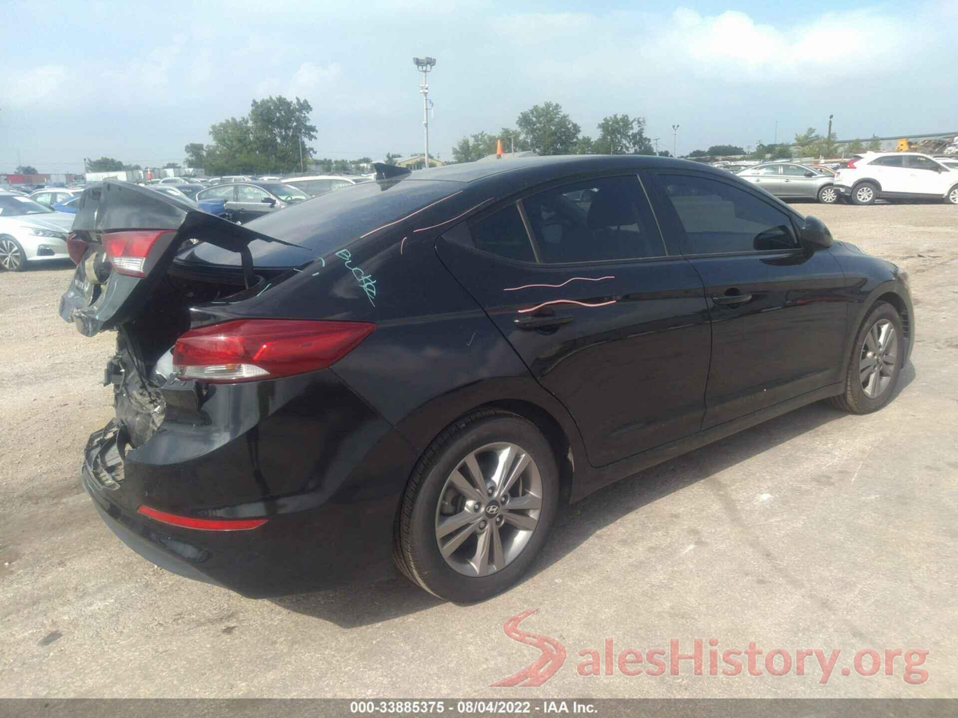 KMHD84LF3JU720013 2018 HYUNDAI ELANTRA